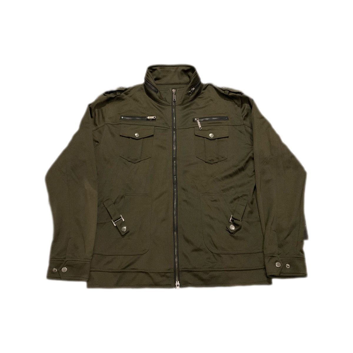 image of If Six Was Nine x In The Attic Y2K Archived In The Attic Jacket Zippers Belt Lgb Style in Mocha (Si