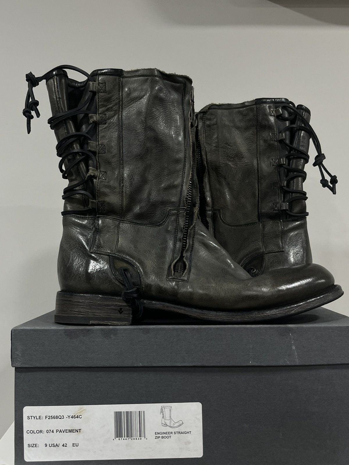 John Varvatos Engineer straight zip boot 9 Size US 9 / EU 42 - 5 Thumbnail