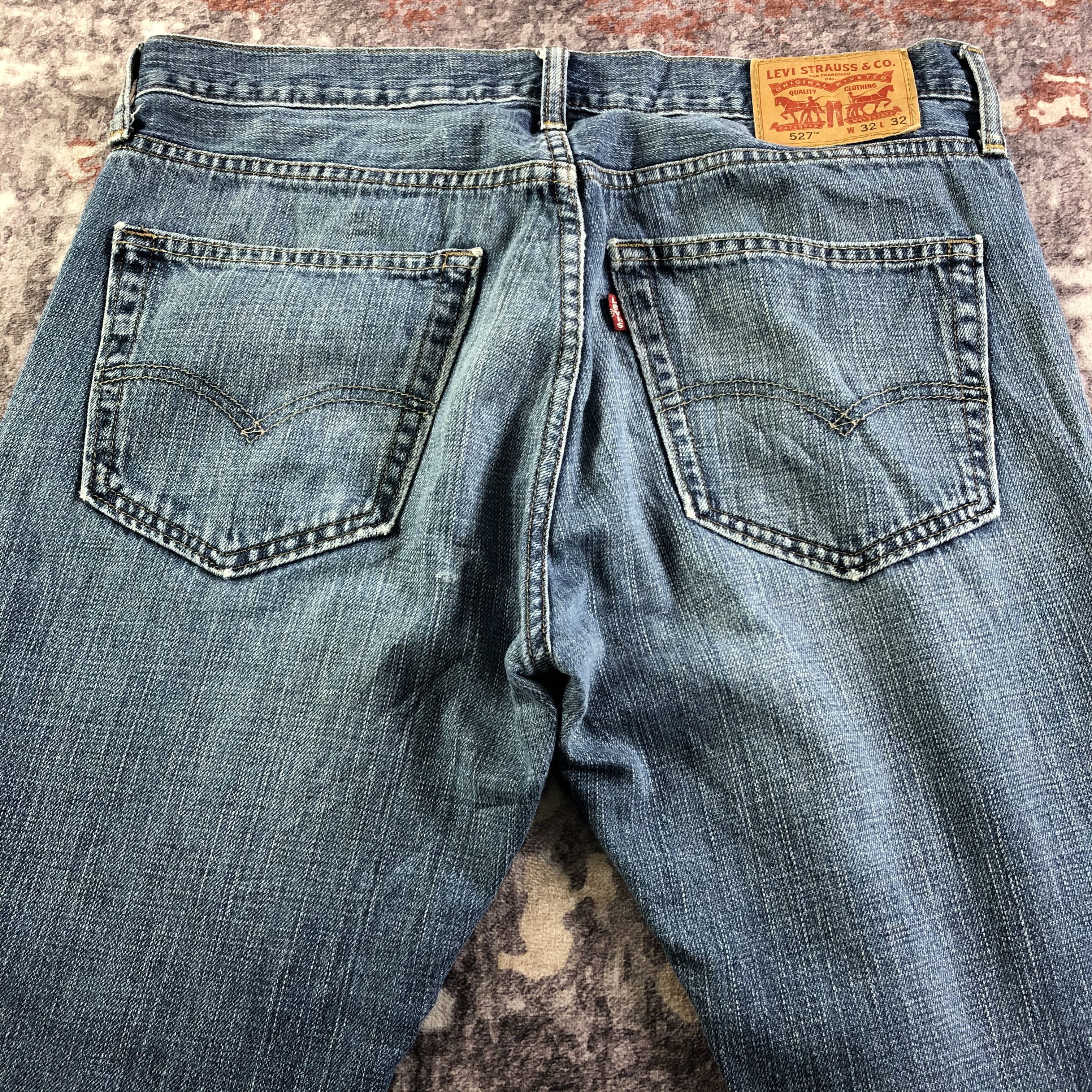 Levi's × Vintage Vintage Levis 527 Flare Jeans-JM3426 Size 35" - 4 Thumbnail