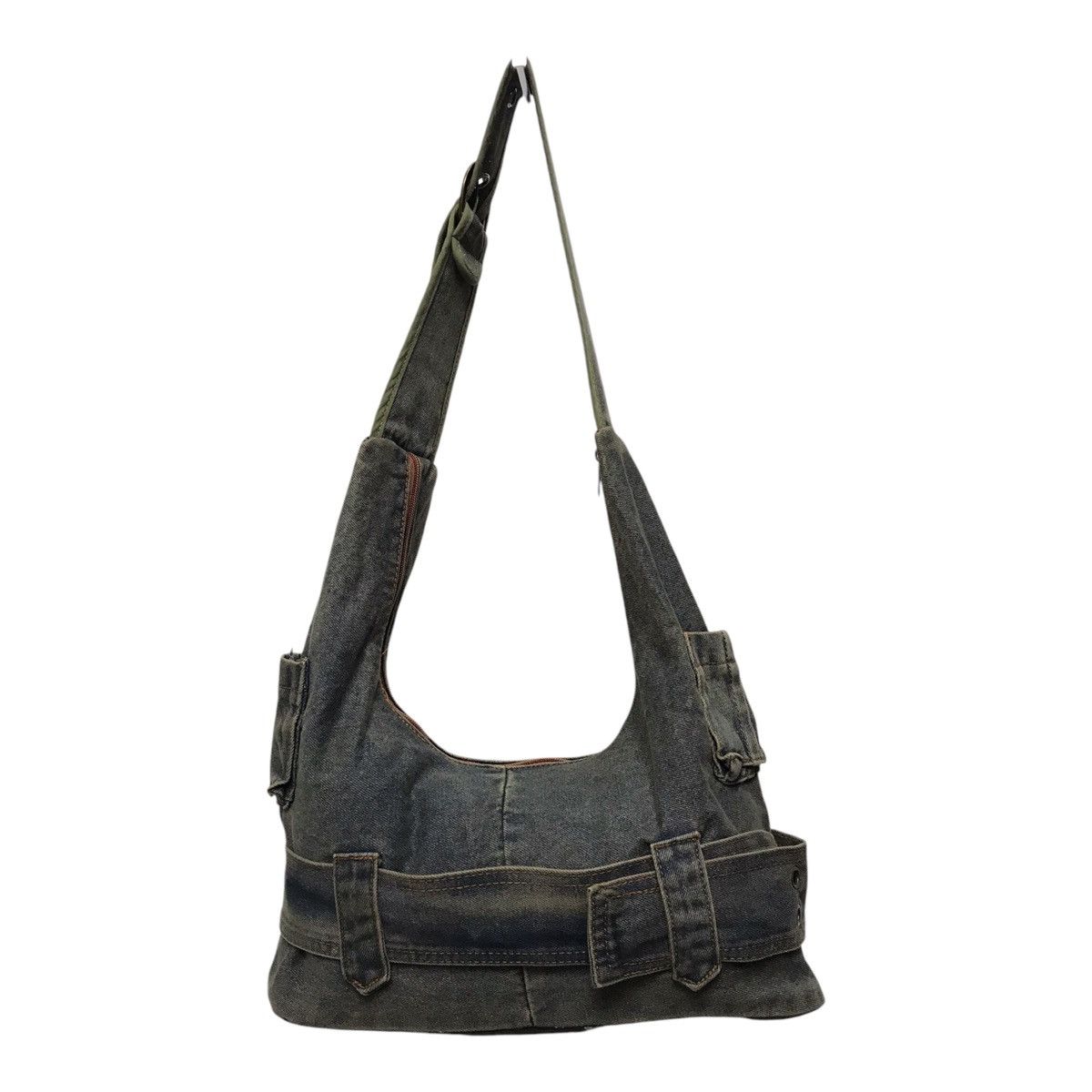 Hysteric Glamour Denim Custom Buckle Shoulder Bag Size ONE SIZE - 7 Thumbnail