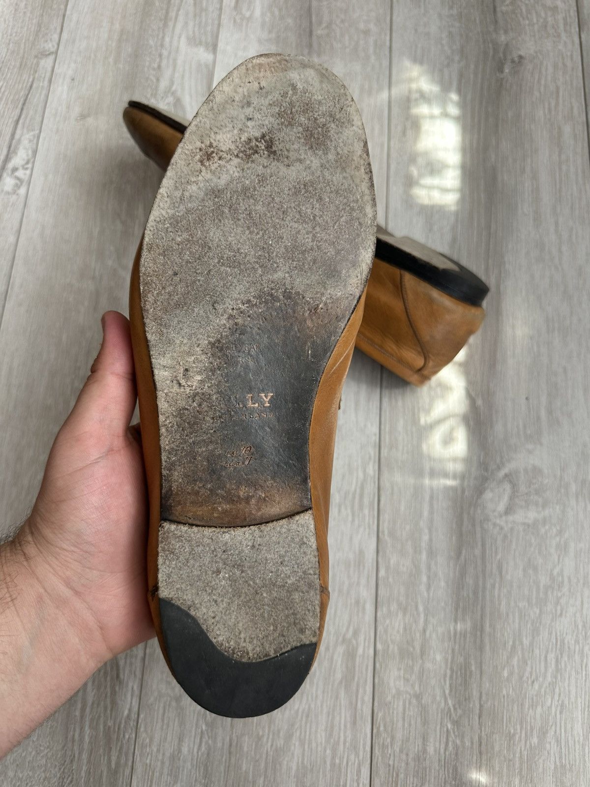 Bally BALLY LEATHER FLATS VINTAGE Size US 11 / EU 44 - 6 Thumbnail