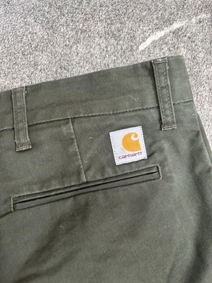Carhartt × Carhartt Wip Green Carhartt WIP Work in Progress Sid Pants Size 31 x 32 Size US 31 - 5 Thumbnail