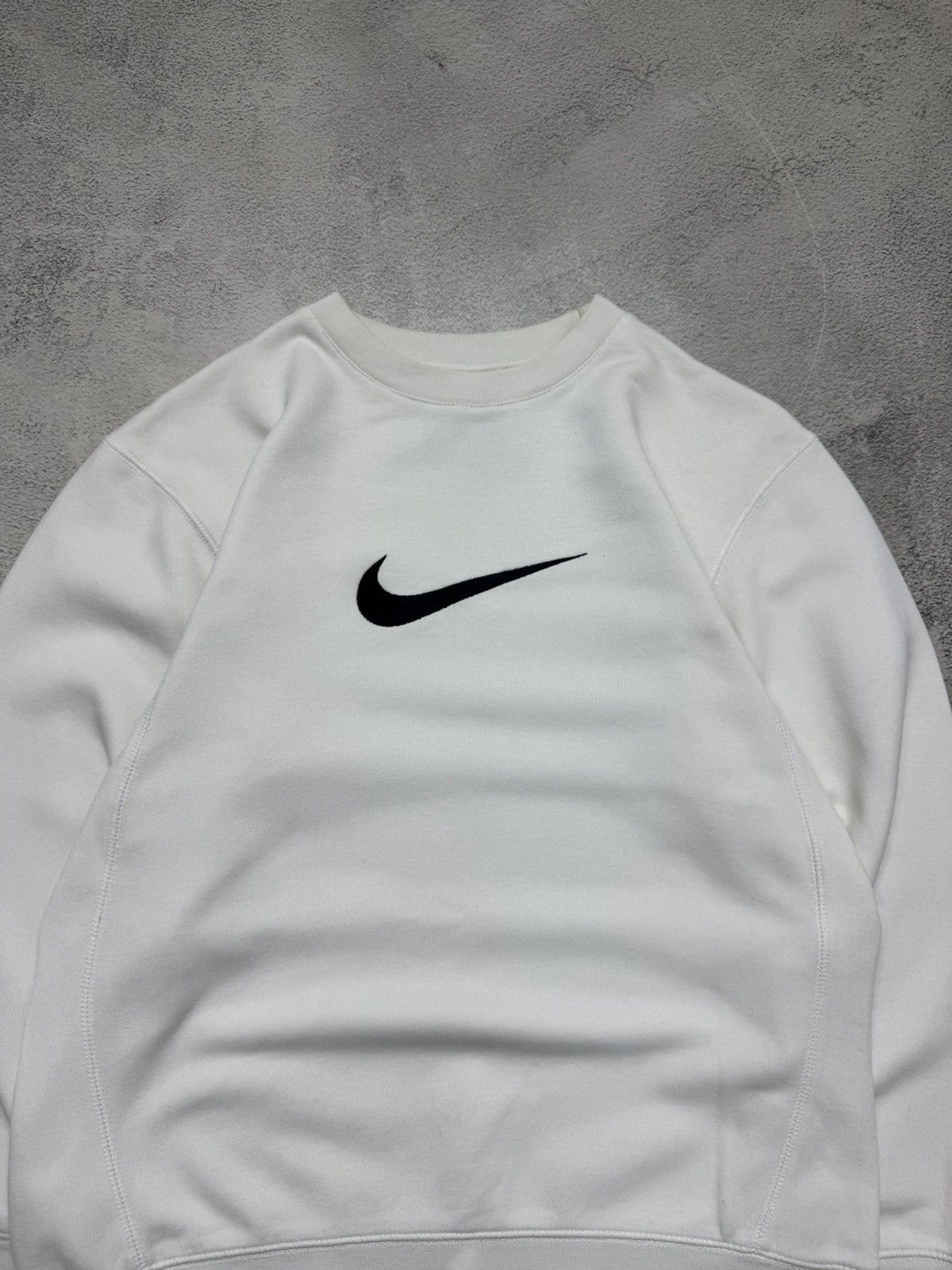 Nike Vintage Y2k Nike Sweatshirt Center Swoosh 00’s Size US XS / EU 42 / 0 - 1 Thumbnail