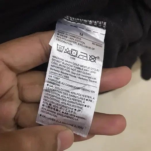 Gap Gap Spellout Plain Hoodies Size US M / EU 48-50 / 2 - 6 Thumbnail