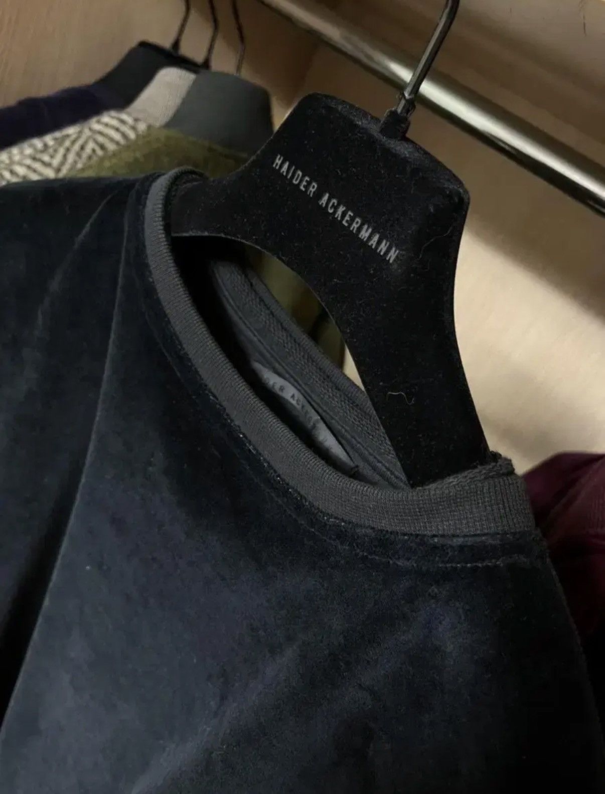 Haider Ackermann Haider ackermann 14fw og velvet sweat shirts Size US XS / EU 42 / 0 - 2 Thumbnail