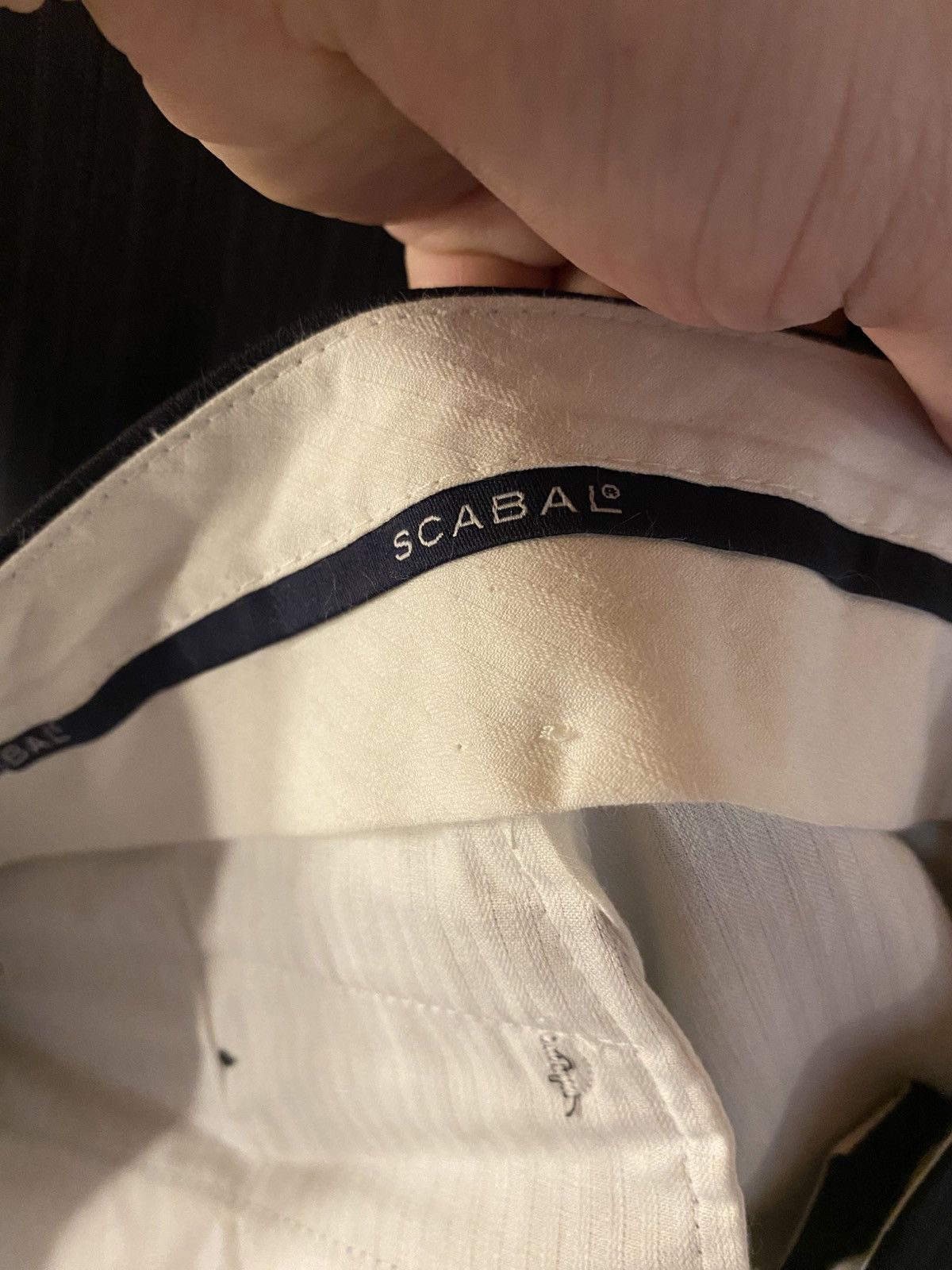 SCABAL Scabal Vintage Super 130’s Wool Suit–Size 54R–New w/Tags Size 54R - 10 Thumbnail