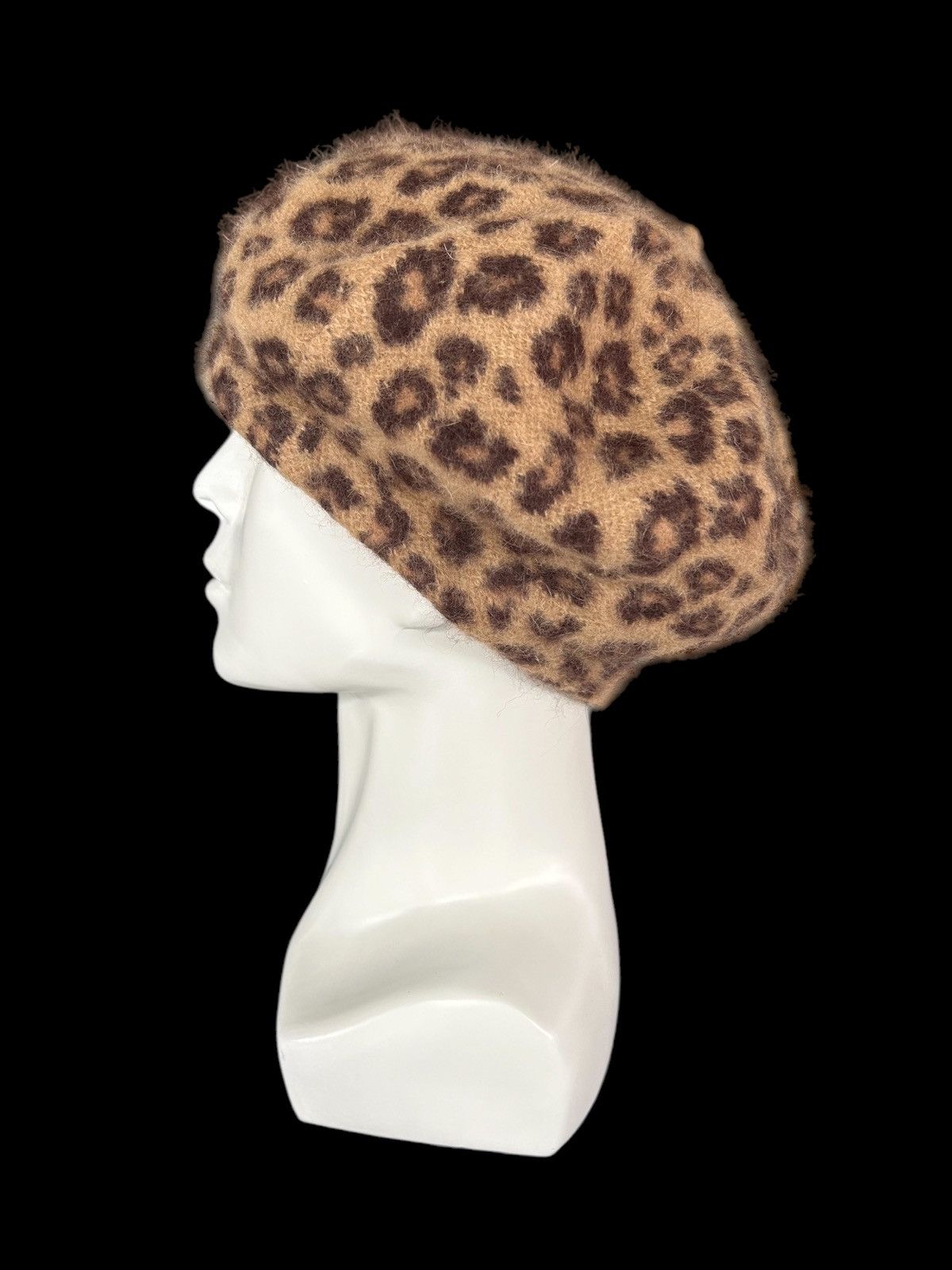 Japanese Brand × Kapital × Vintage Made in Japan Leopard Japanese Brand fur Rare big Hats 🎌☠️☠️ Size ONE SIZE - 1 Thumbnail