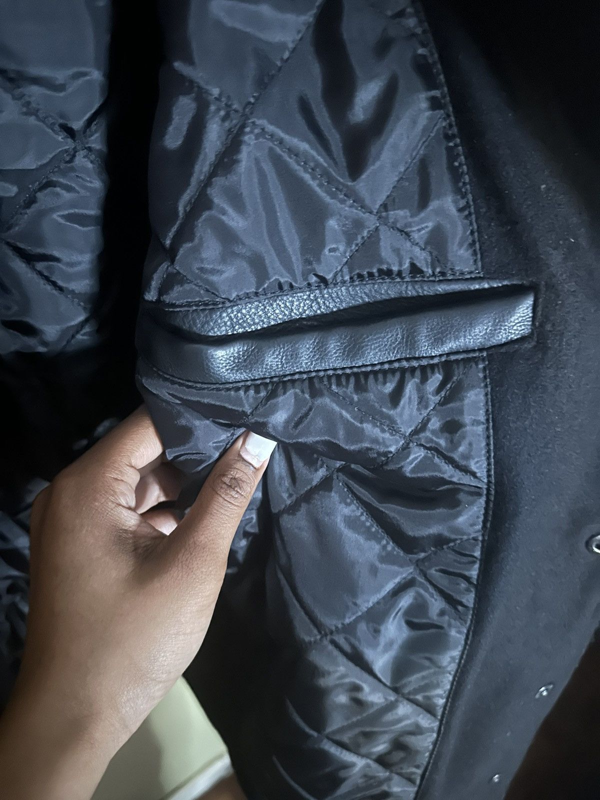 1017 ALYX 9SM × Alyx 1017 ALYX 9SM logo-print varsity jacket Size US XL / EU 56 / 4 - 4 Thumbnail
