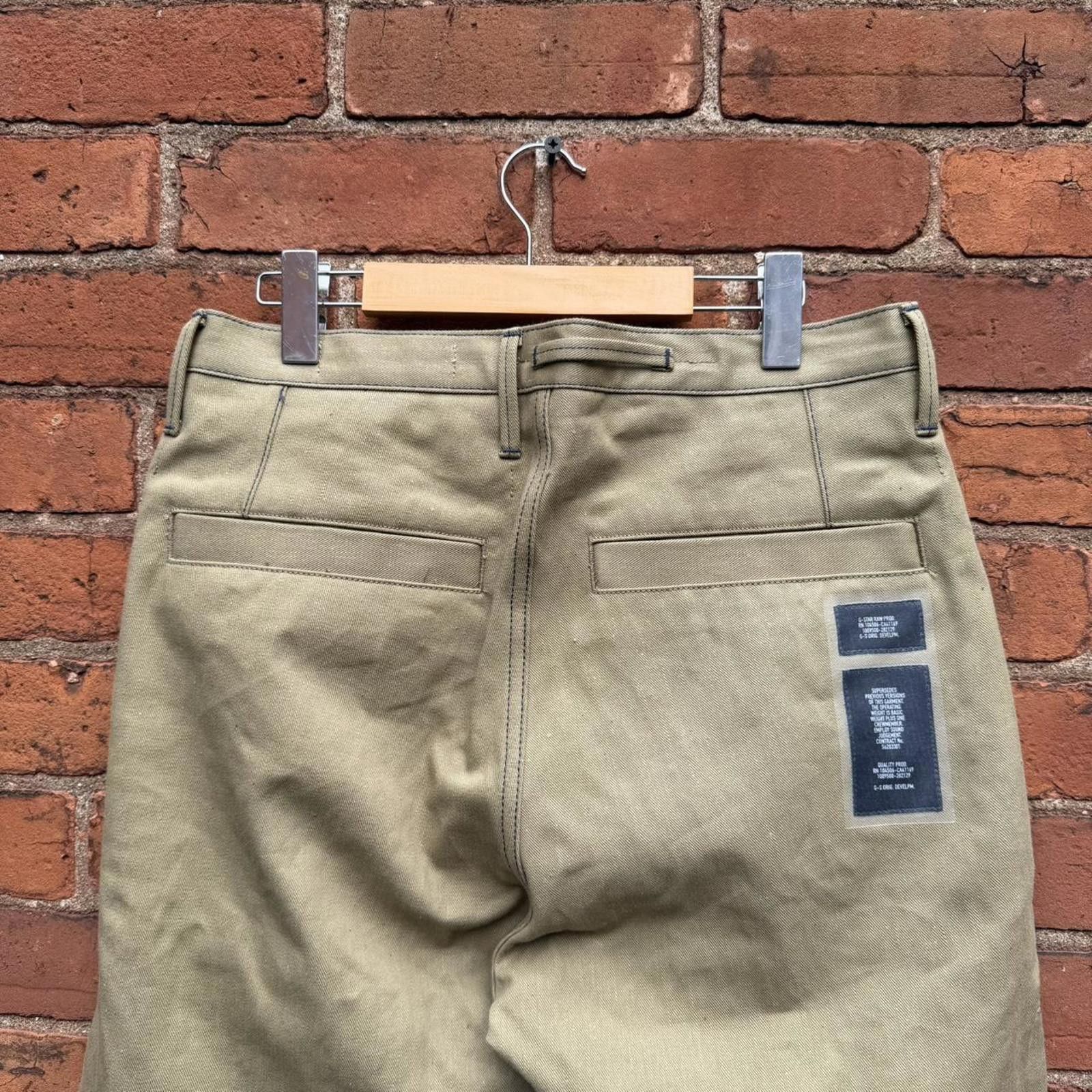 Other G star raw selvedge relaxed straight chinos 31x32 Size US 31 - 3 Thumbnail