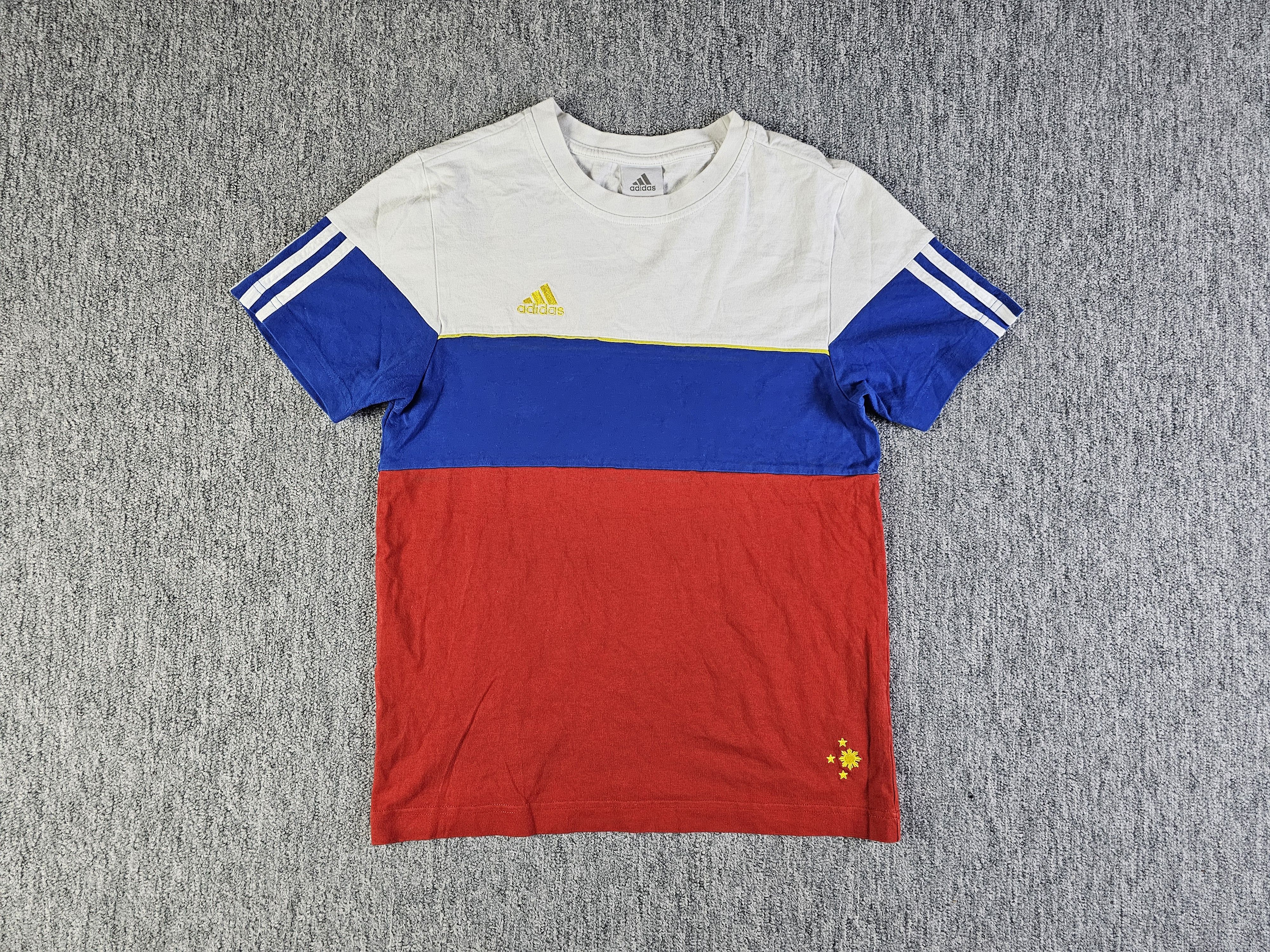 Adidas Adidas Philippines T-Shirt Pilipinas Graphic Colorblock S Size US S / EU 44-46 / 1 - 7 Thumbnail