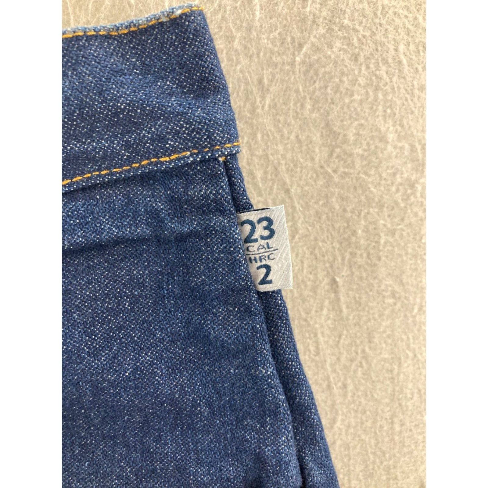 Denime Tyndale FR Jeans Mens 42x32 USA Made Cotton Denim Straight Leg NWT Size US 42 / EU 58 - 6 Thumbnail