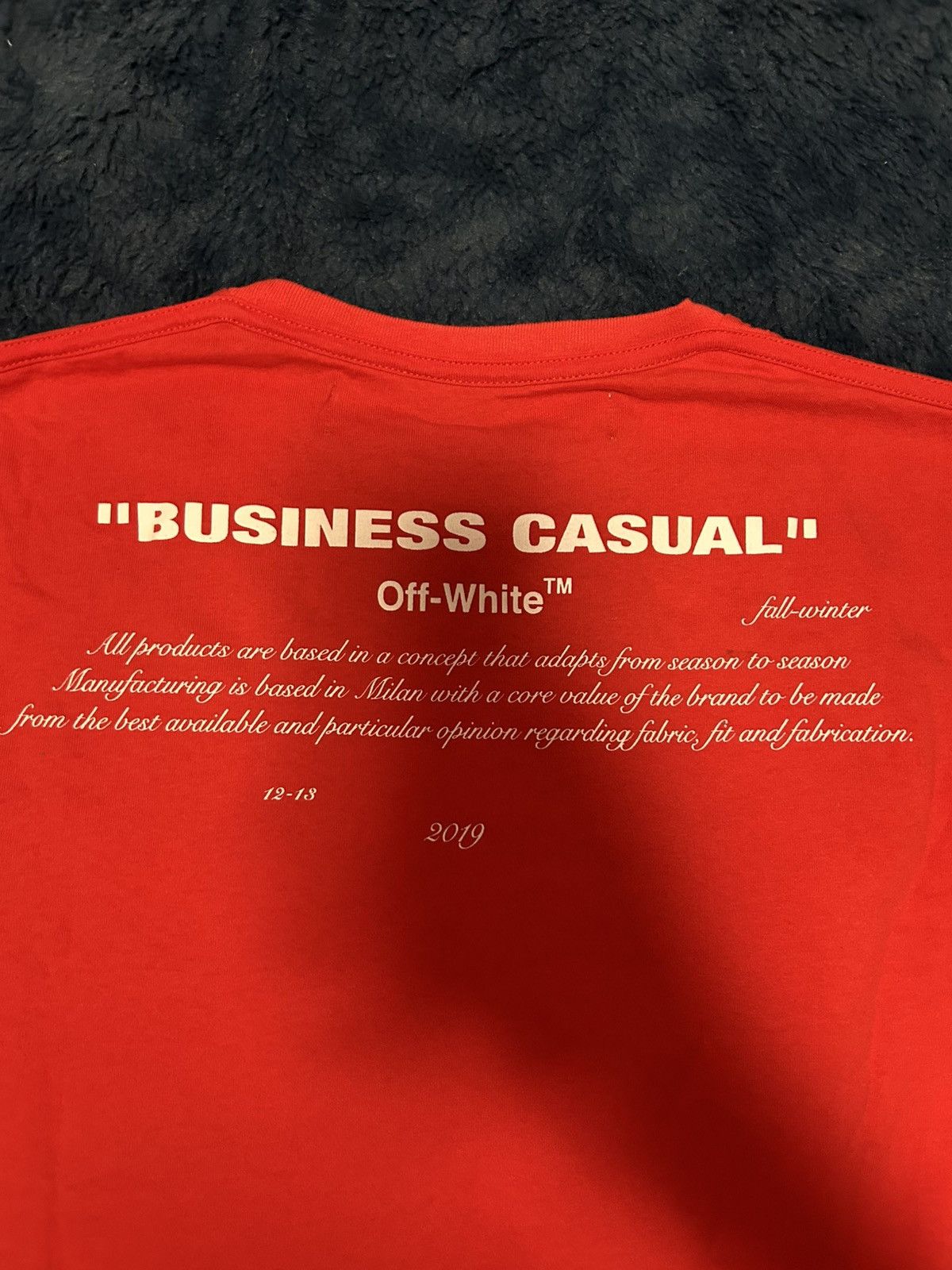 Off-White Off white virgil tee fits s Size US XXS / EU 40 - 5 Thumbnail