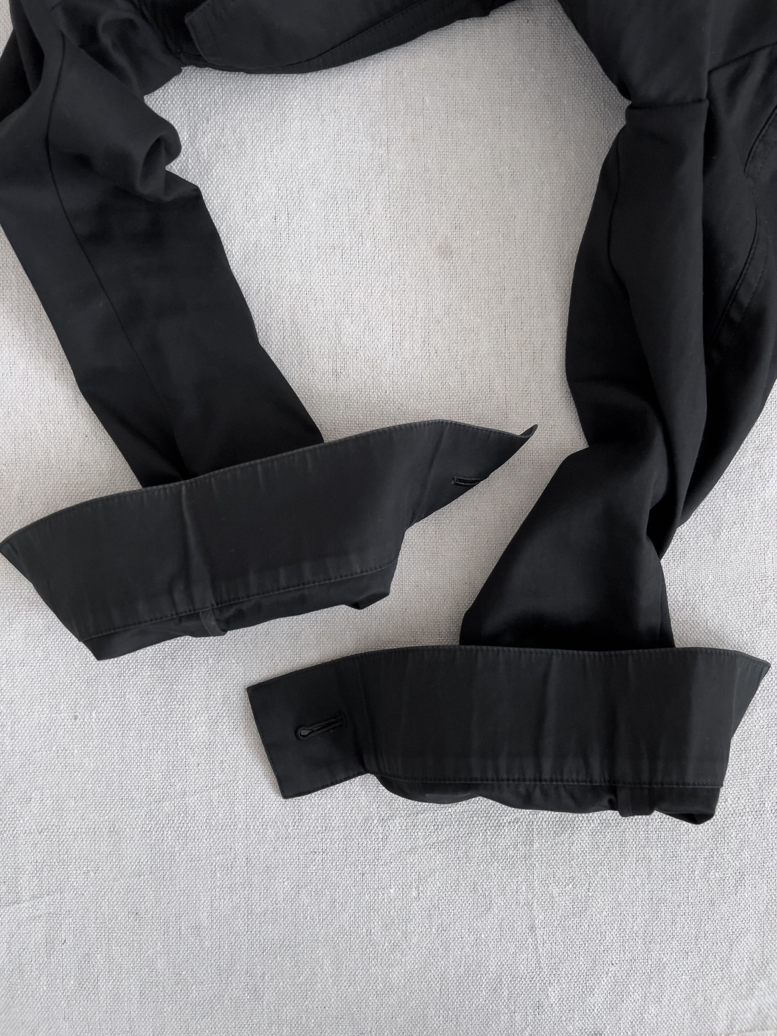 Yohji Yamamoto SS08 Runway Cropped Cut-Out Trucker Jacket Size S / US 4 / IT 40 - 12 Thumbnail