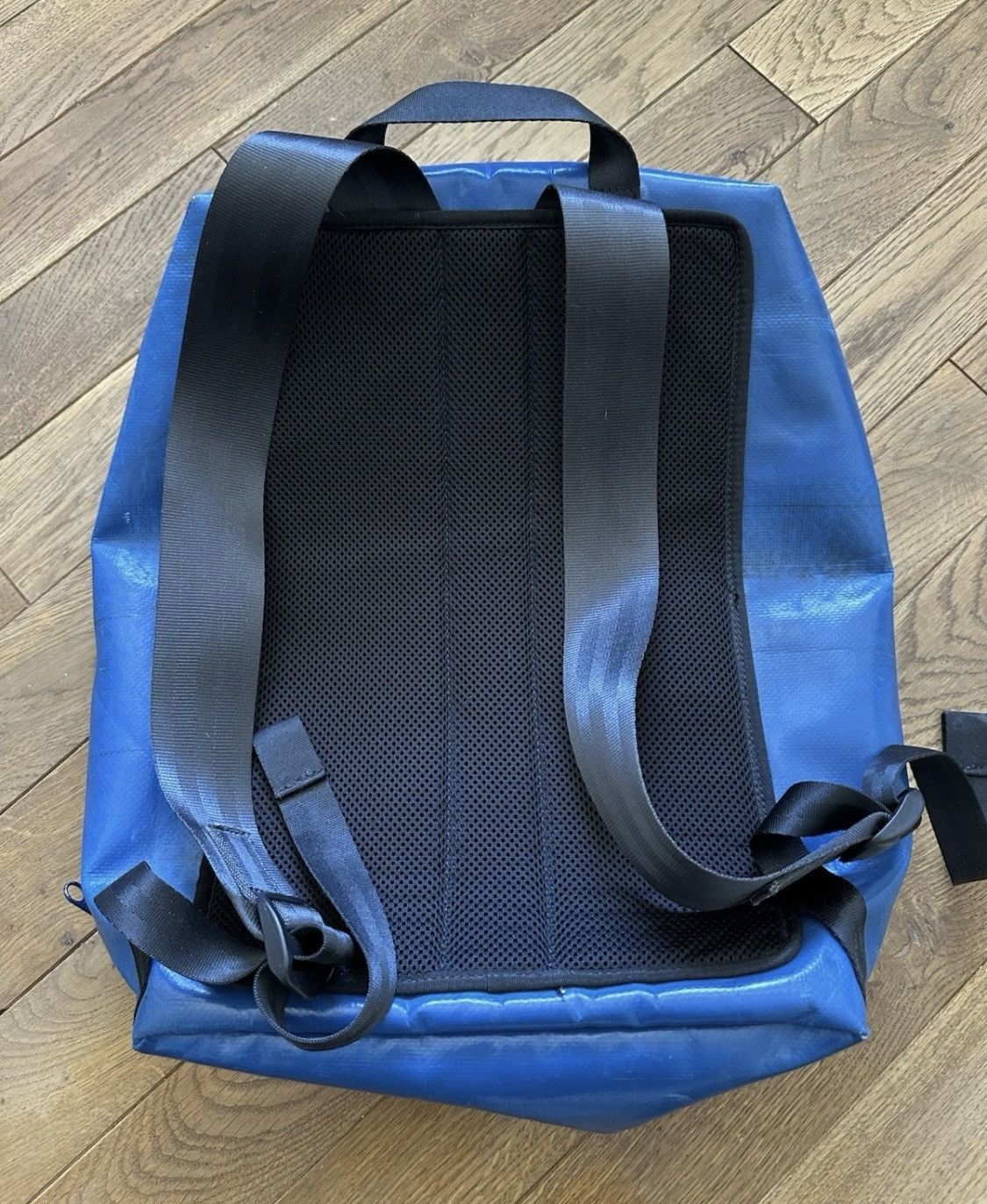 Freitag FREITAG F49 Unisex Backpack Blue/Yellow! Size ONE SIZE - 4 Thumbnail