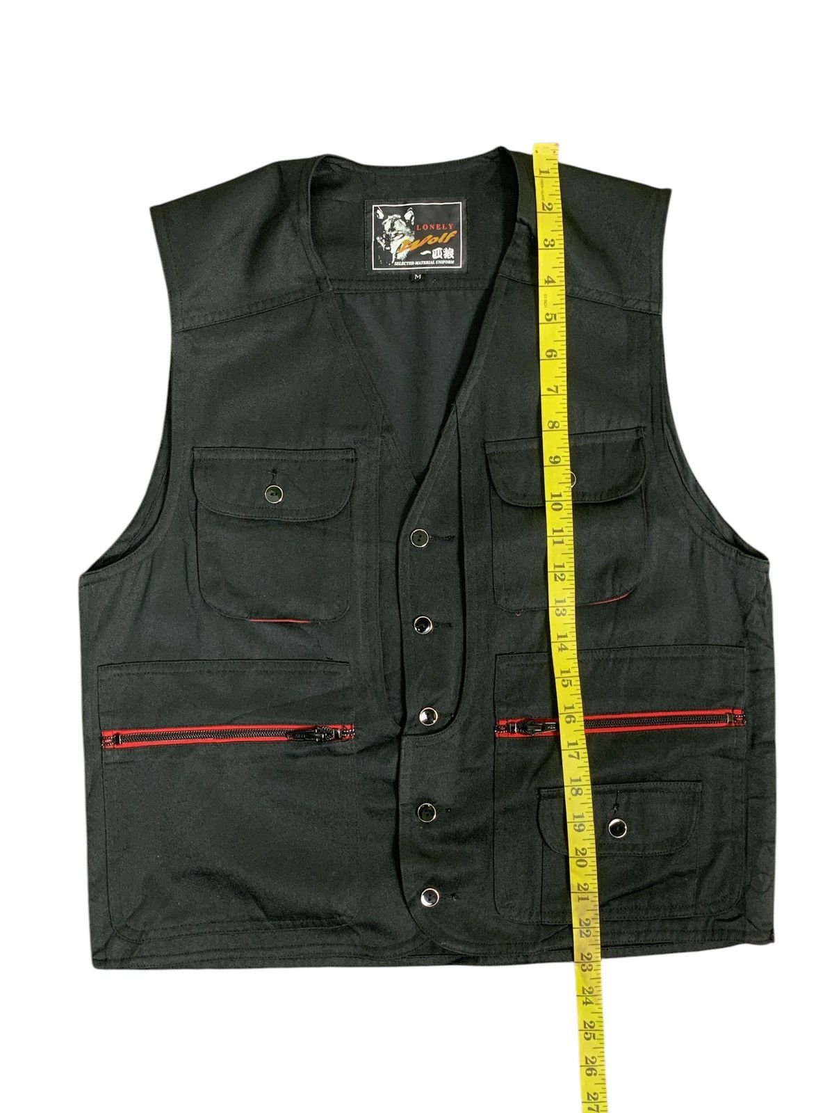 Japanese Brand Rare Design Vintage Lonely Wolf Vest Size US M / EU 48-50 / 2 - 8 Thumbnail