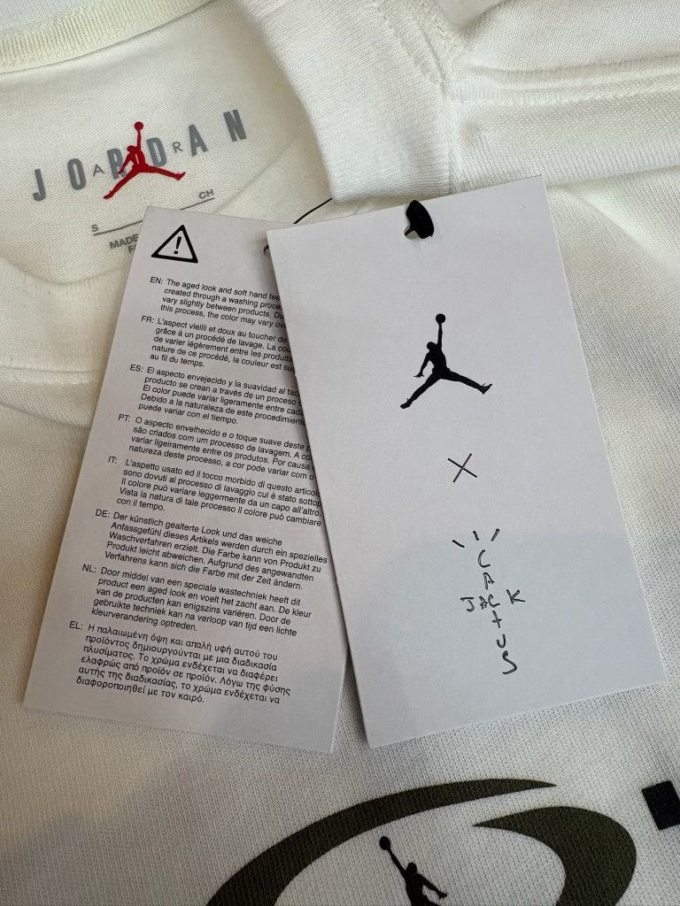 Jordan Brand Air Jordan x Travis Scott Tee Size US S / EU 44-46 / 1 - 2 Thumbnail