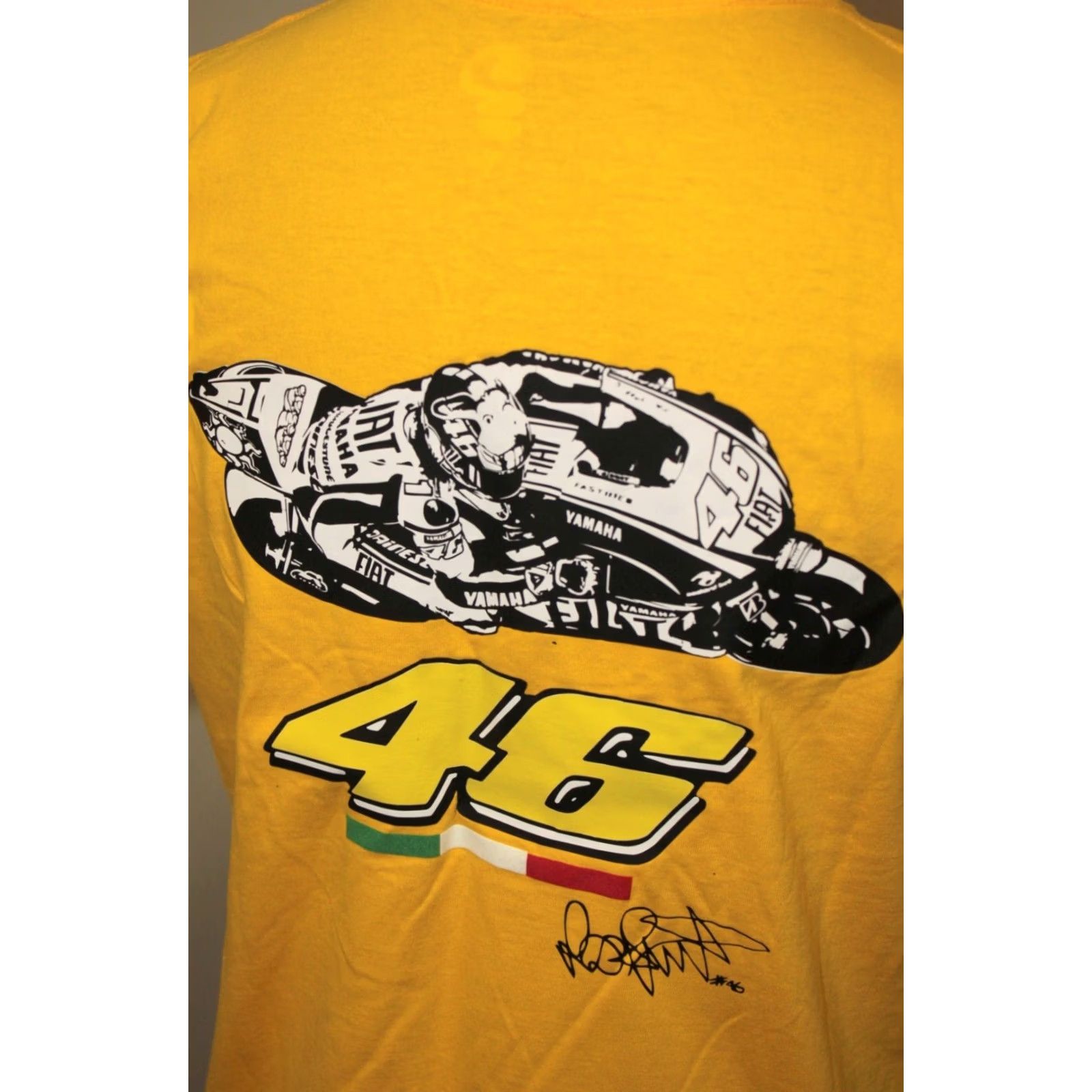 Yamaha Yamaha moto racing shirt Mens Yellow L MotoGP Italy Size US L / EU 52-54 / 3 - 5 Thumbnail