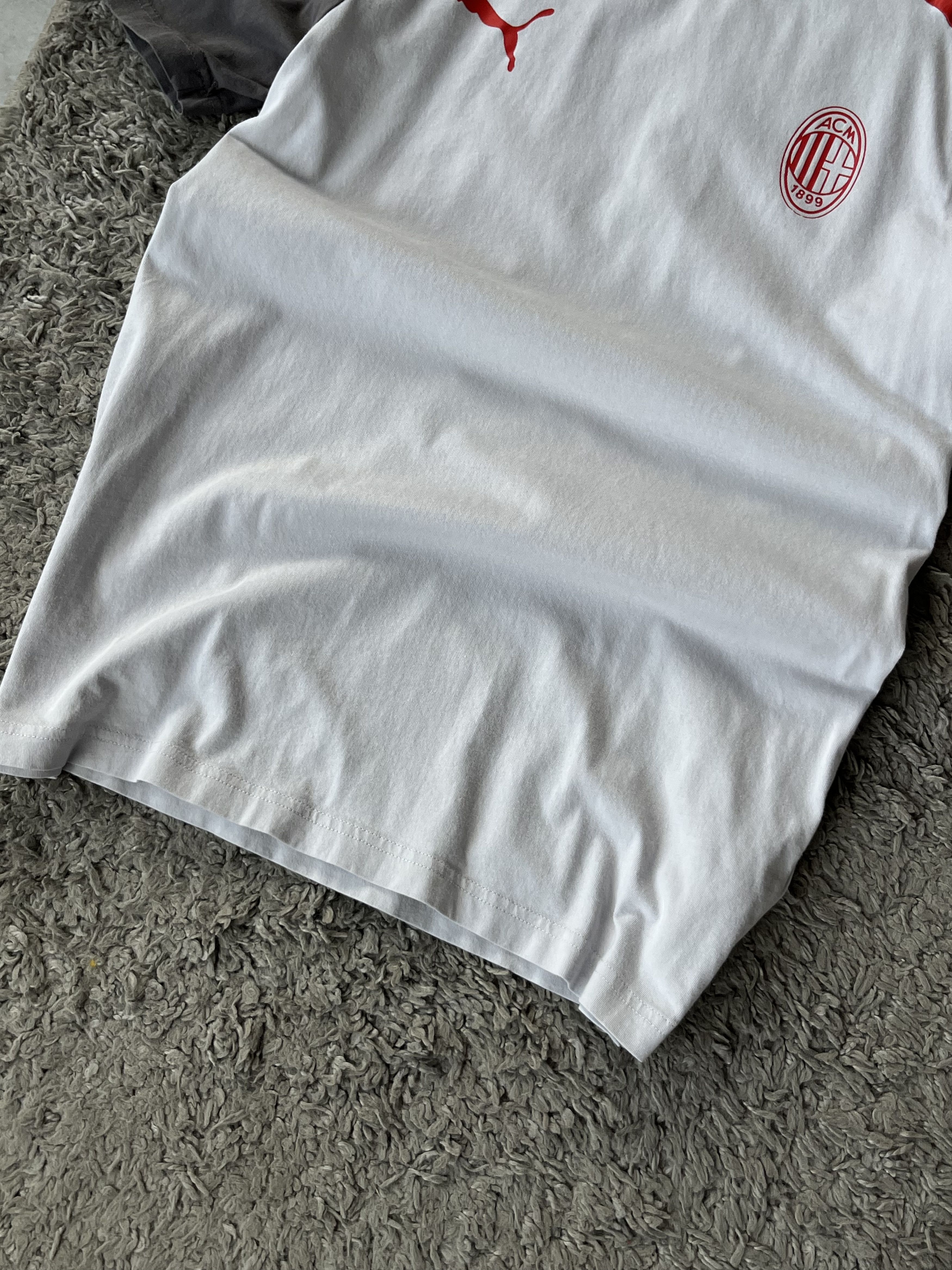Puma PUMA x AC MILAN Jersey Football T-shirt Casual Grey Size US S / EU 44-46 / 1 - 4 Thumbnail