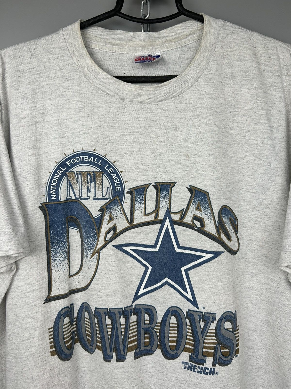 NFL Vintage 90s NFL Dallas Cowboys T-Shirt Size US XL / EU 56 / 4 - 2 Thumbnail
