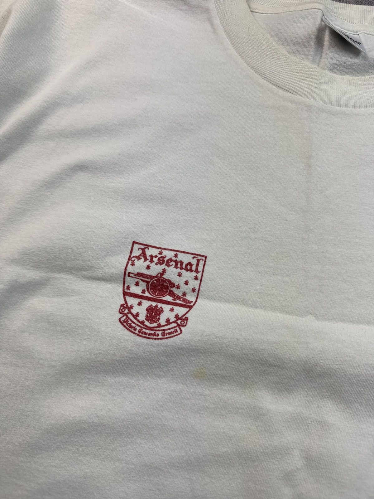 Vintage Ultra Rare Vintage 1997 Arsenal FC x Aspire Charity T-Shirt Size US XL / EU 56 / 4 - 2 Thumbnail