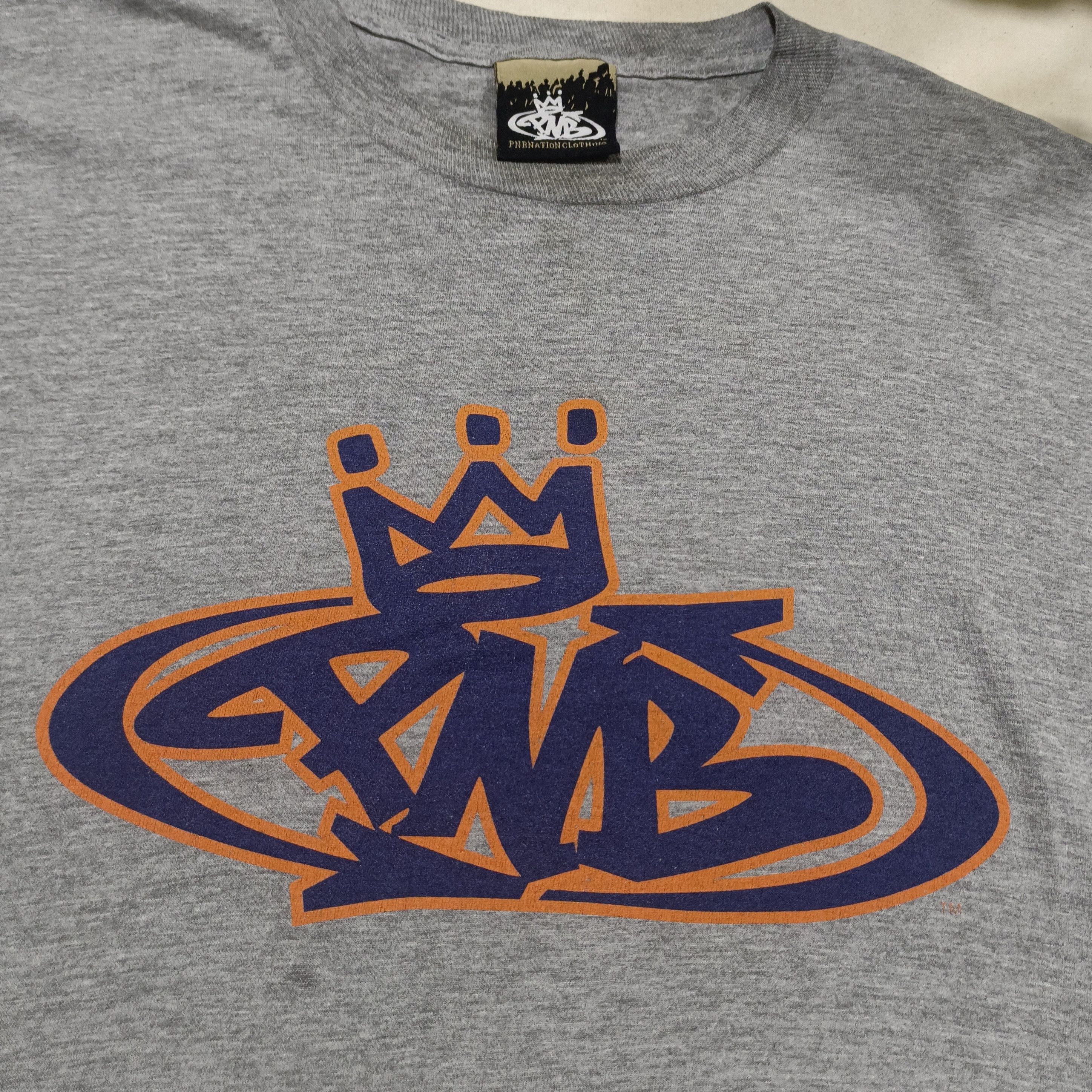 Vintage Vintage 90s PNB Nation Clothing Hip hop Tshirt Eminem Size US XL / EU 56 / 4 - 2 Thumbnail