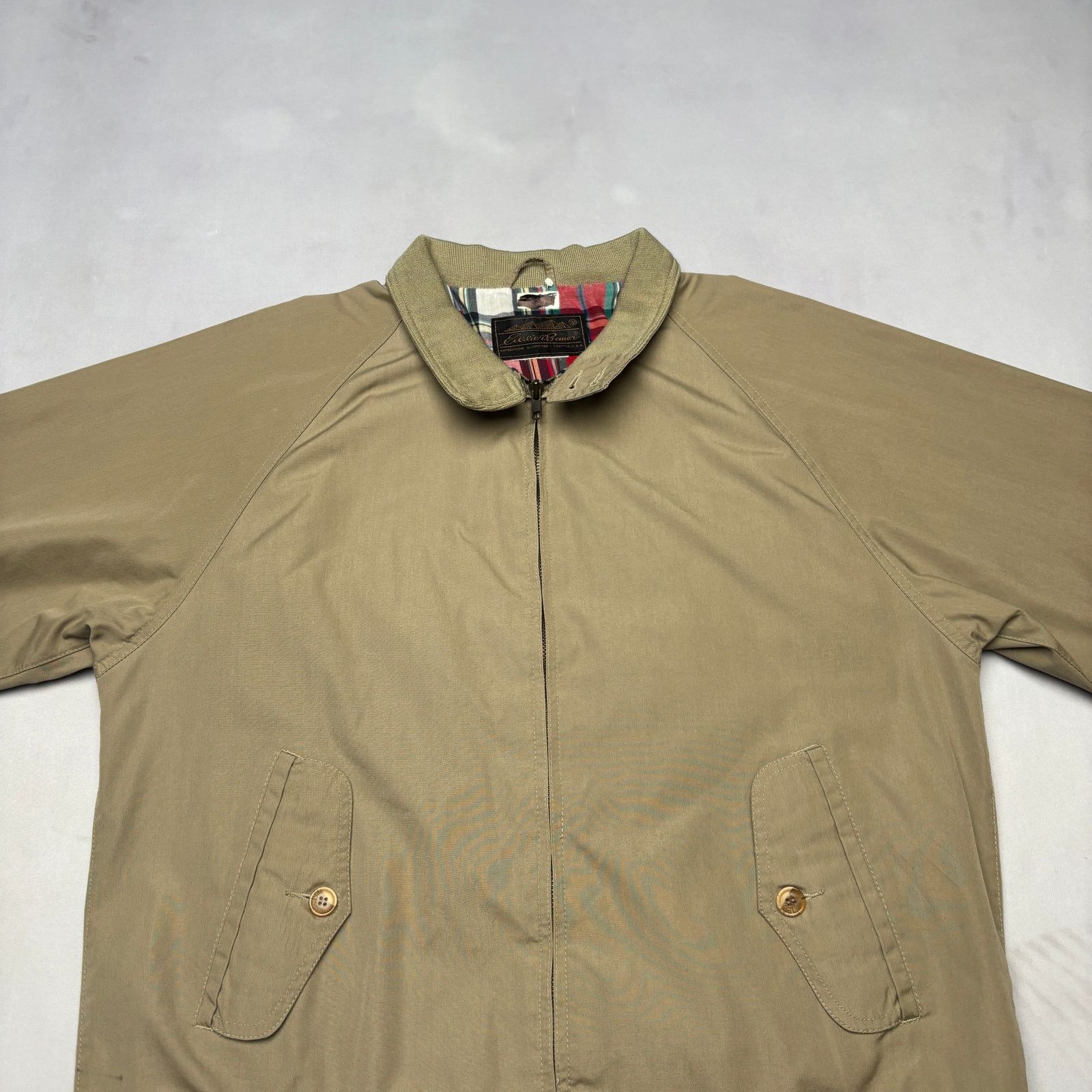 Eddie Bauer Vintage 90s Eddie Bauer Bomber Jacket Men's Large Size US L / EU 52-54 / 3 - 2 Thumbnail