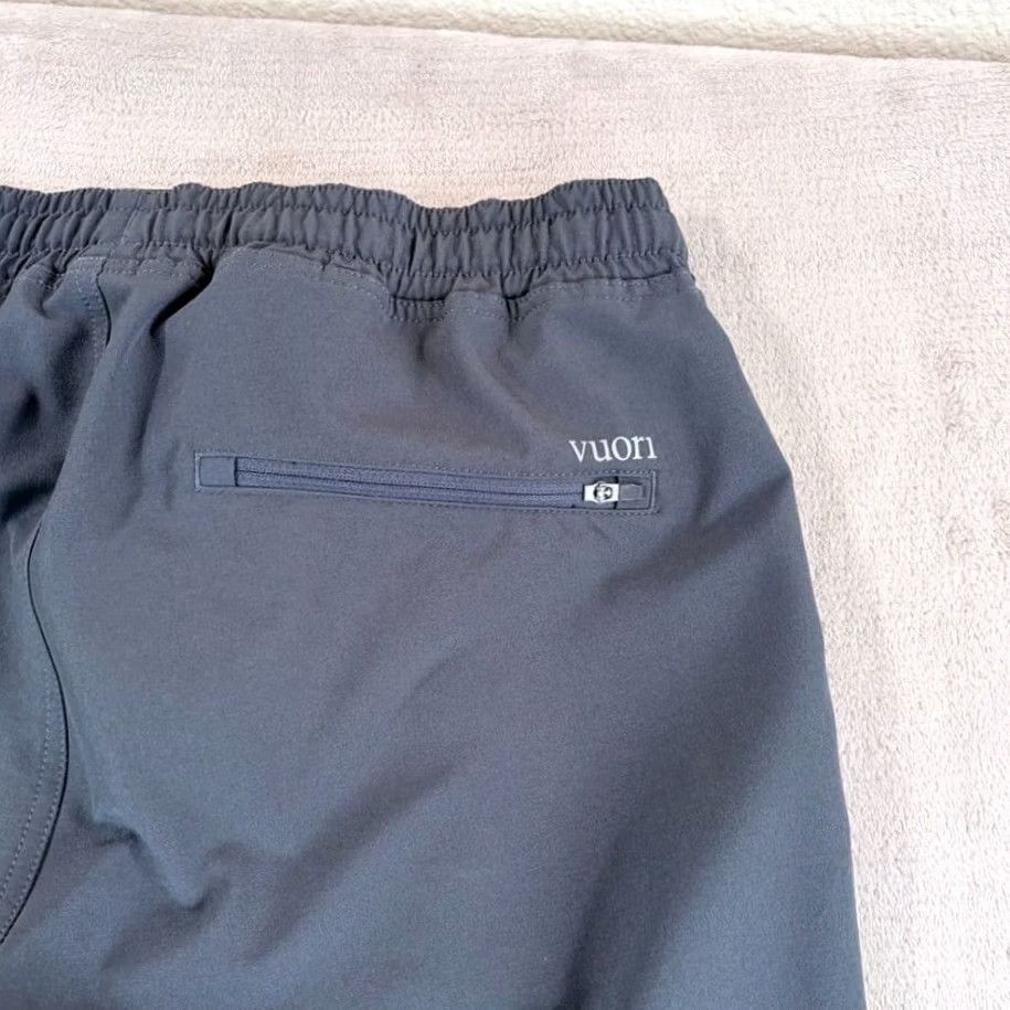 Vuori Vuori Transit Jogger Pants Gray Athletic Men Large L Slim Tapered Stretch Performance Gym & Training Joggers Size US 33 - 4 Thumbnail