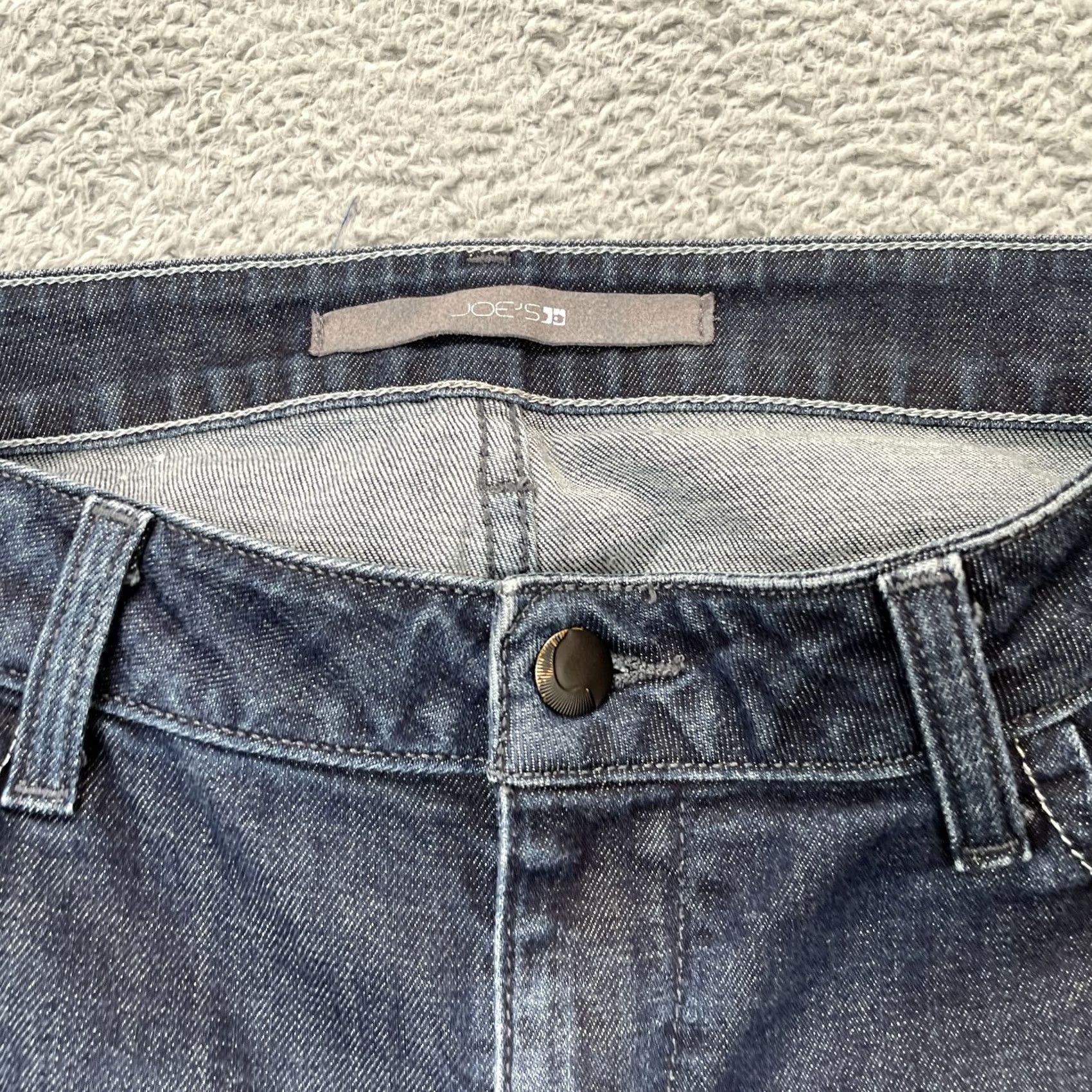 Vintage Joes Jeans Womens Capri Denim Cotton Medium Wash 31 Blue Honey Kicker Cuffed 5-Pocket Regular Inseam 21 Size 24" / US 00 / IT 34 - 3 Thumbnail