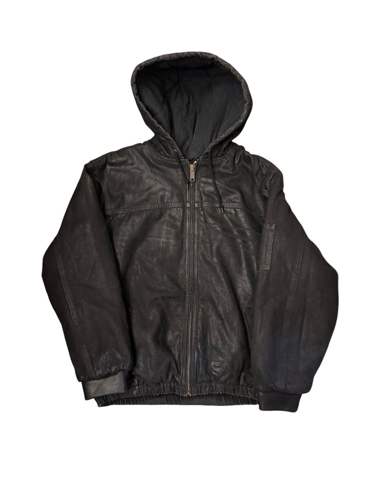 Supreme Supreme Spider Web Quilted Work Jacket Black Large | Grailed