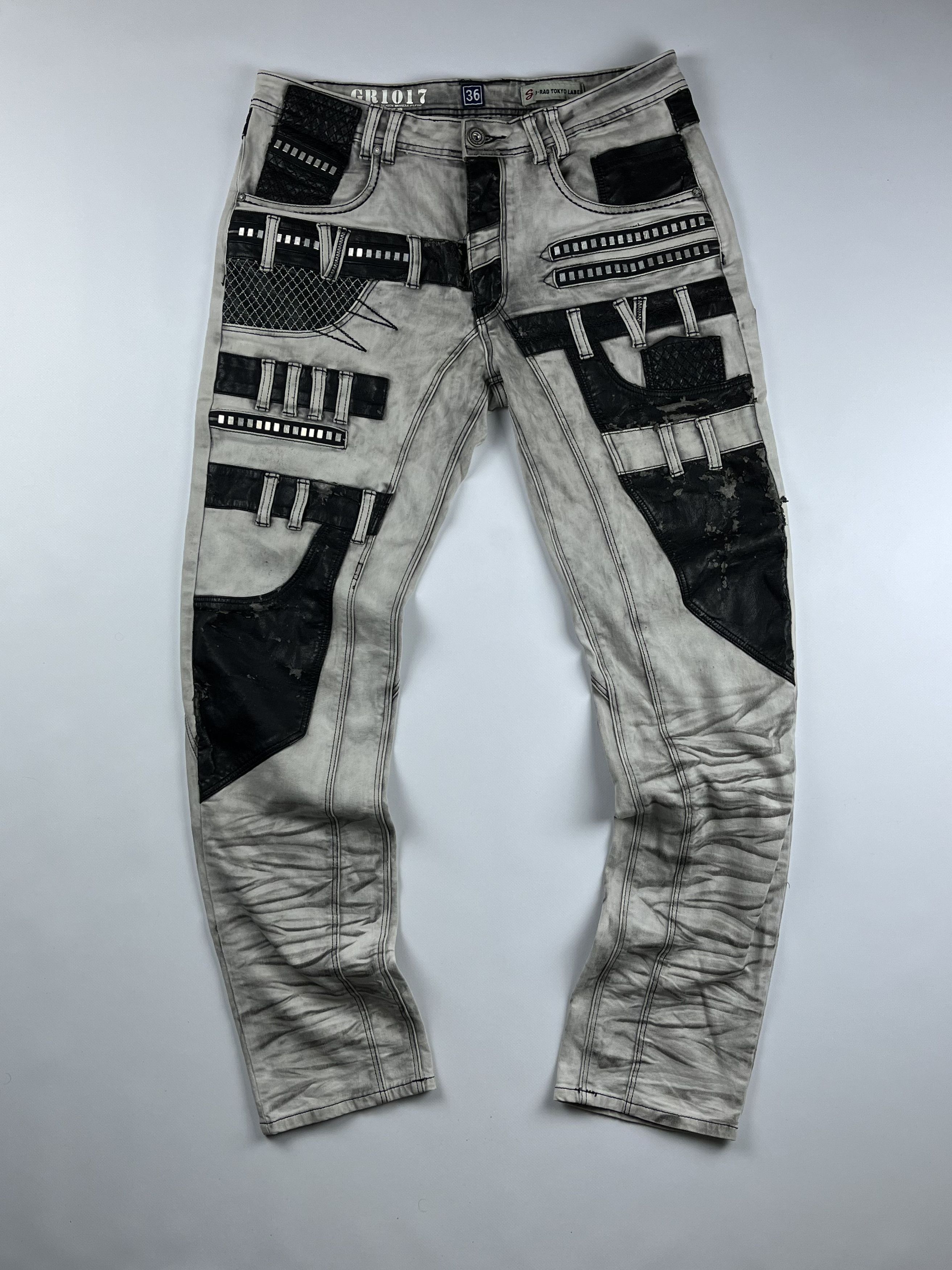 Japanese Brand Rare Avantgarde Vintage Faded Jean Size US 36 / EU 52 - 1 Thumbnail