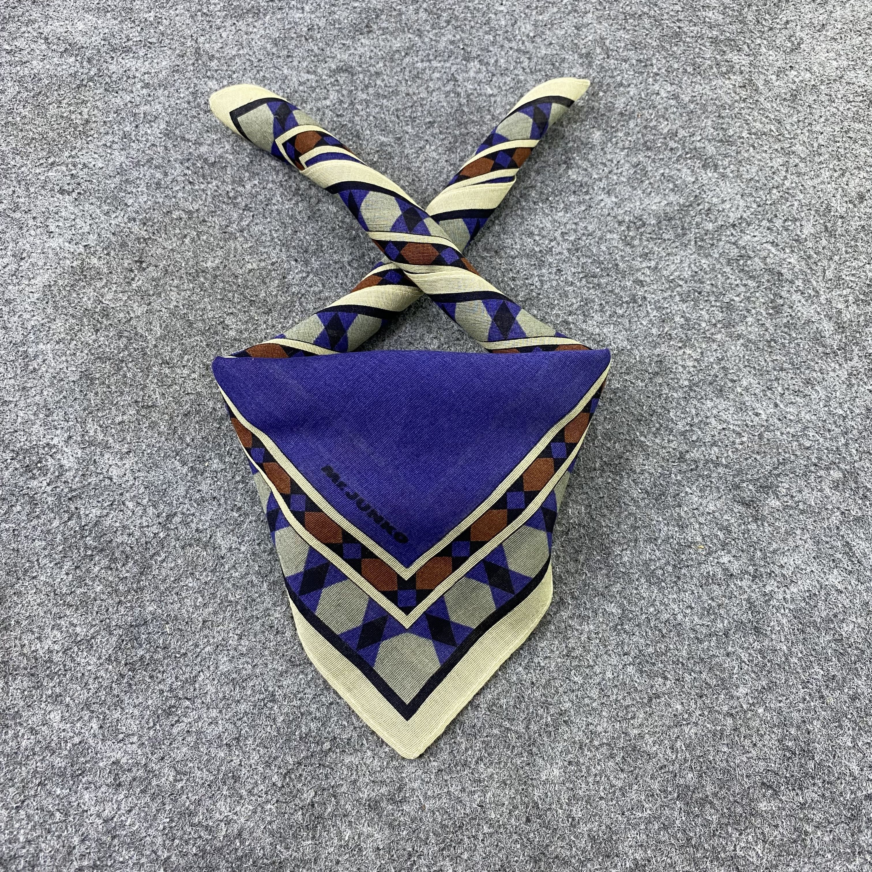 Japanese Brand Mr. Junko Handkerchief / Bandana / Neckerchief-B1497 Size ONE SIZE - 2 Thumbnail