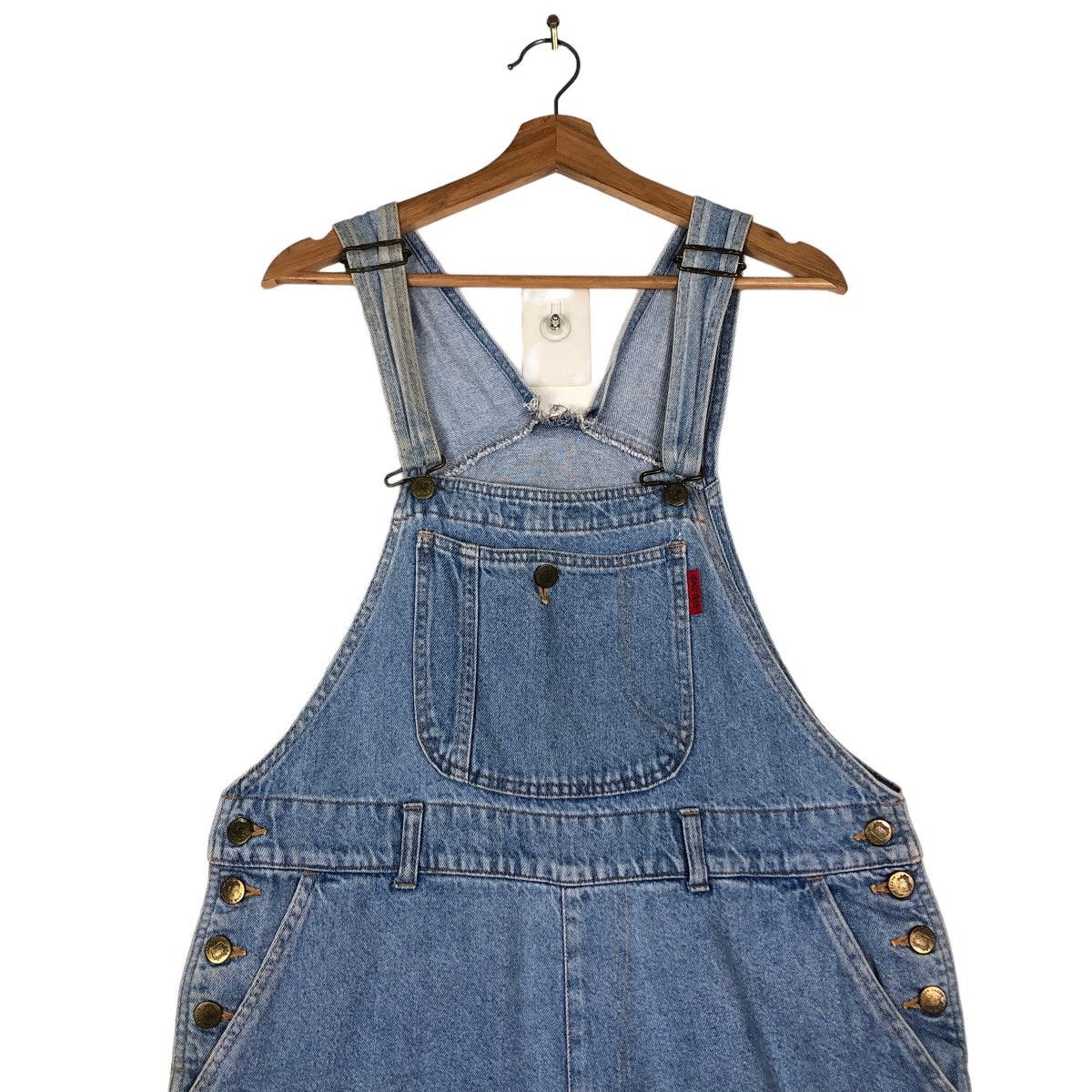 Cartoon Network 🔥Vintage Denim Overall Trousers Worker Betty Boop Big Logo Size US 36 / EU 52 - 3 Thumbnail