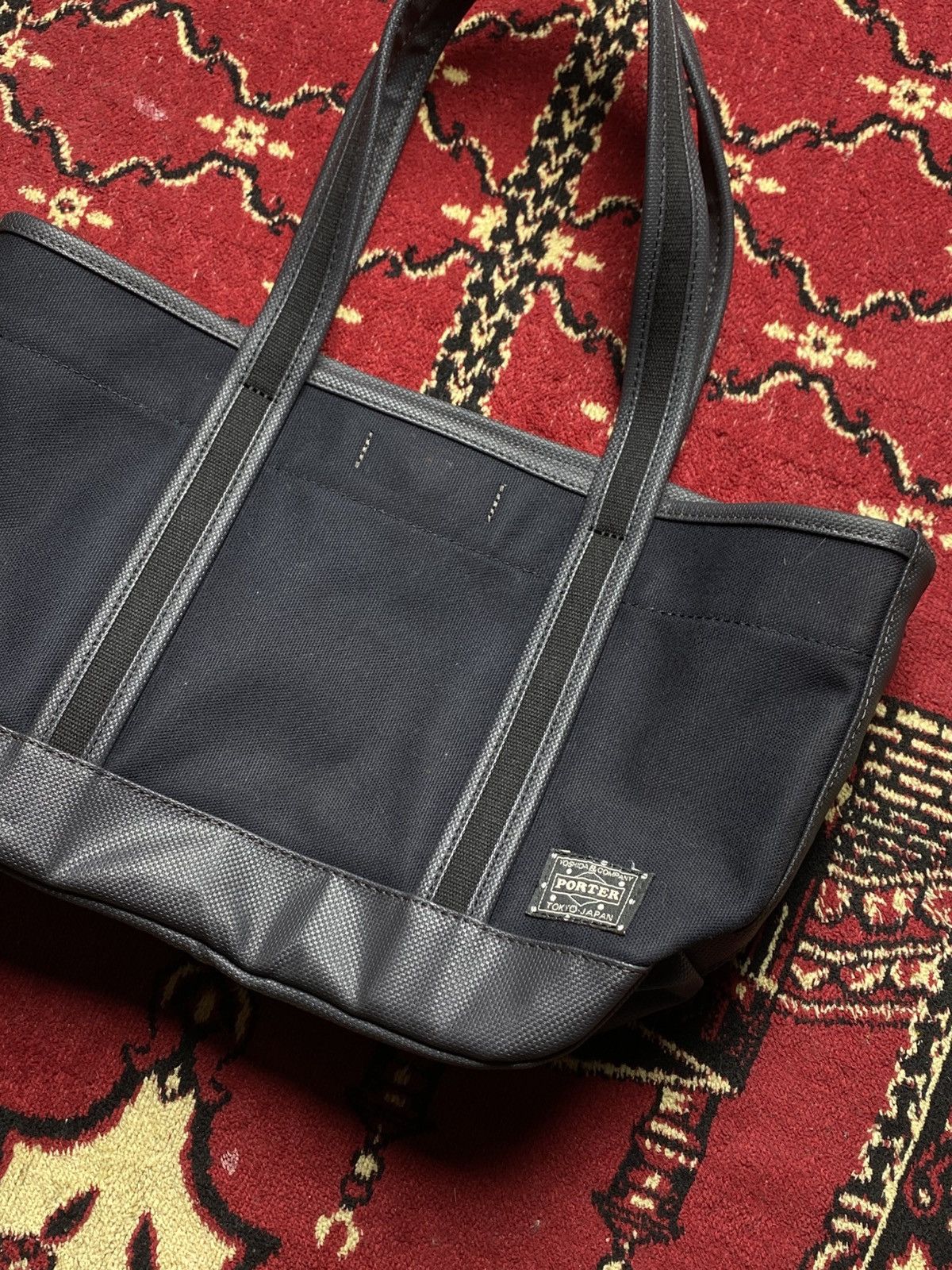 Porter Porter - Small Canvas Tote Bag Size ONE SIZE - 3 Thumbnail