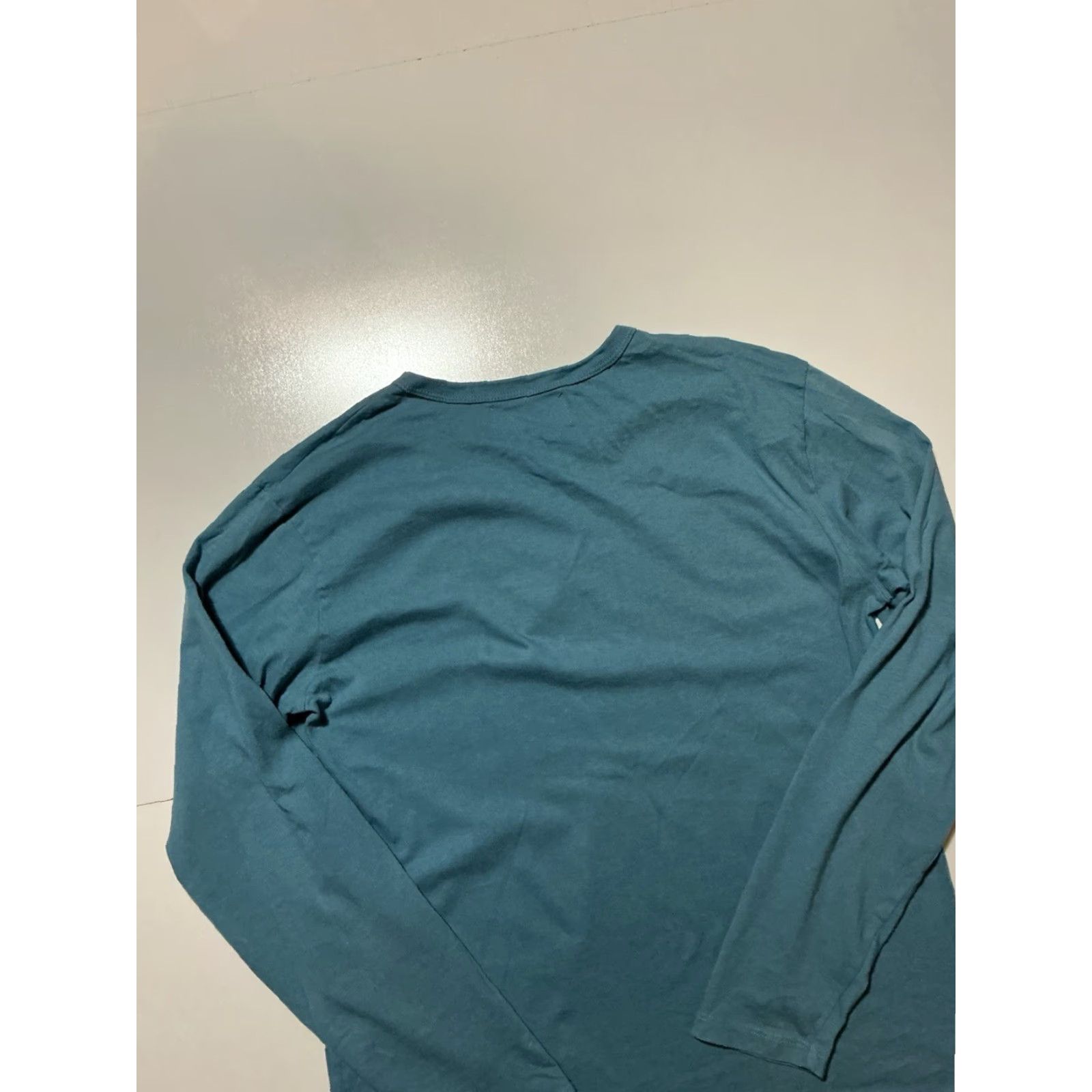 BIANCA CHANDON Bianca Chandon Lover Long Sleeve Creek Riverside Blue Graphic Crewneck T-Shirt Sz.L Unisex Adults Shirt Men Women Size US L / EU 52-54 / 3 - 4 Thumbnail