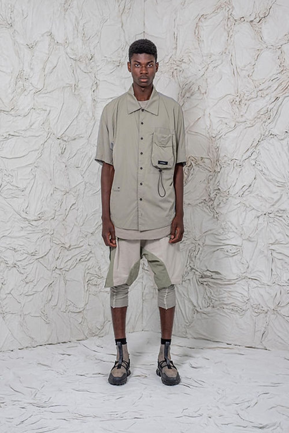 Other ISO. POETISM Anzin Box Chest Pocket Tech Shirt Size US L / EU 52-54 / 3 - 1 Thumbnail
