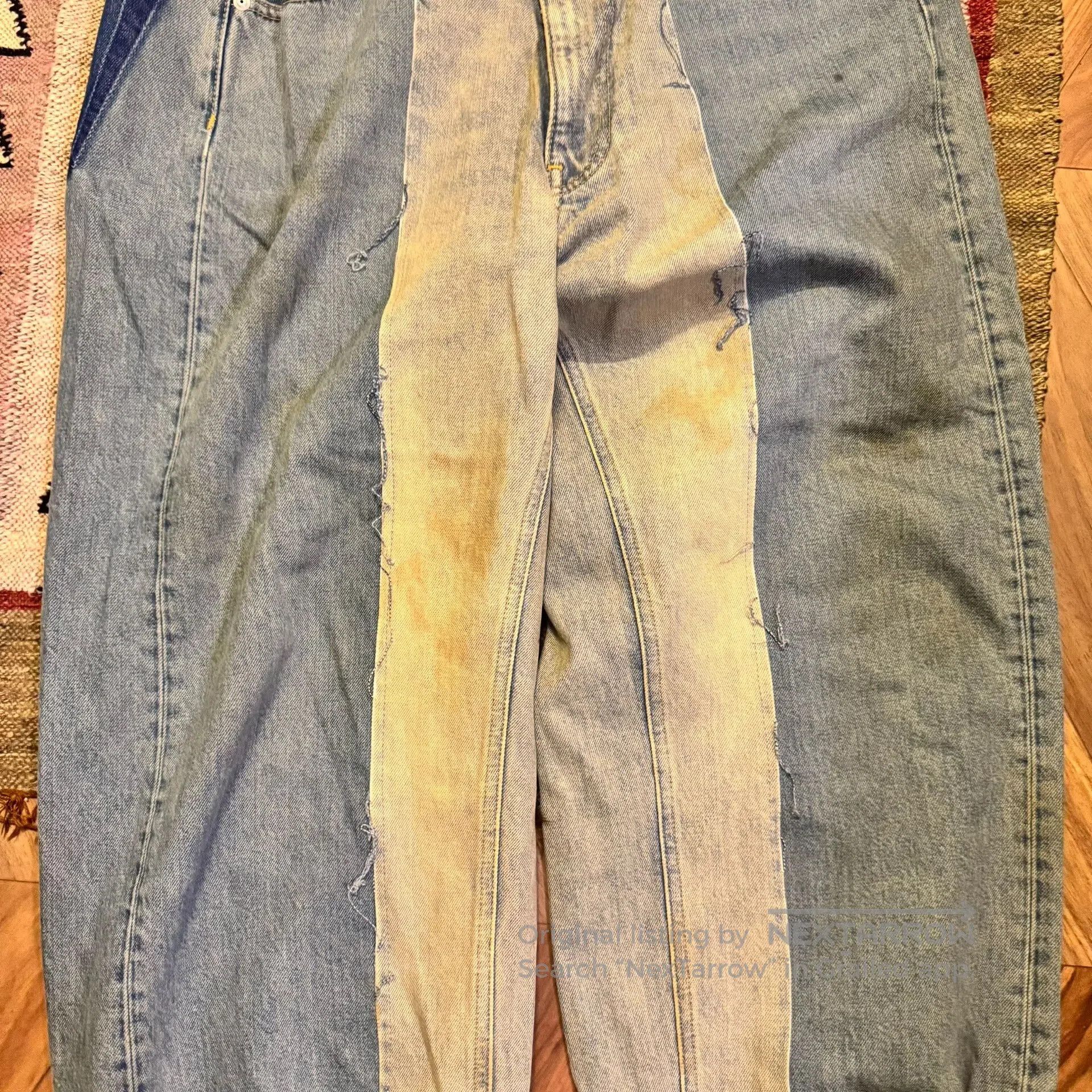 Maison Margiela Denim Patchwork Jeans.