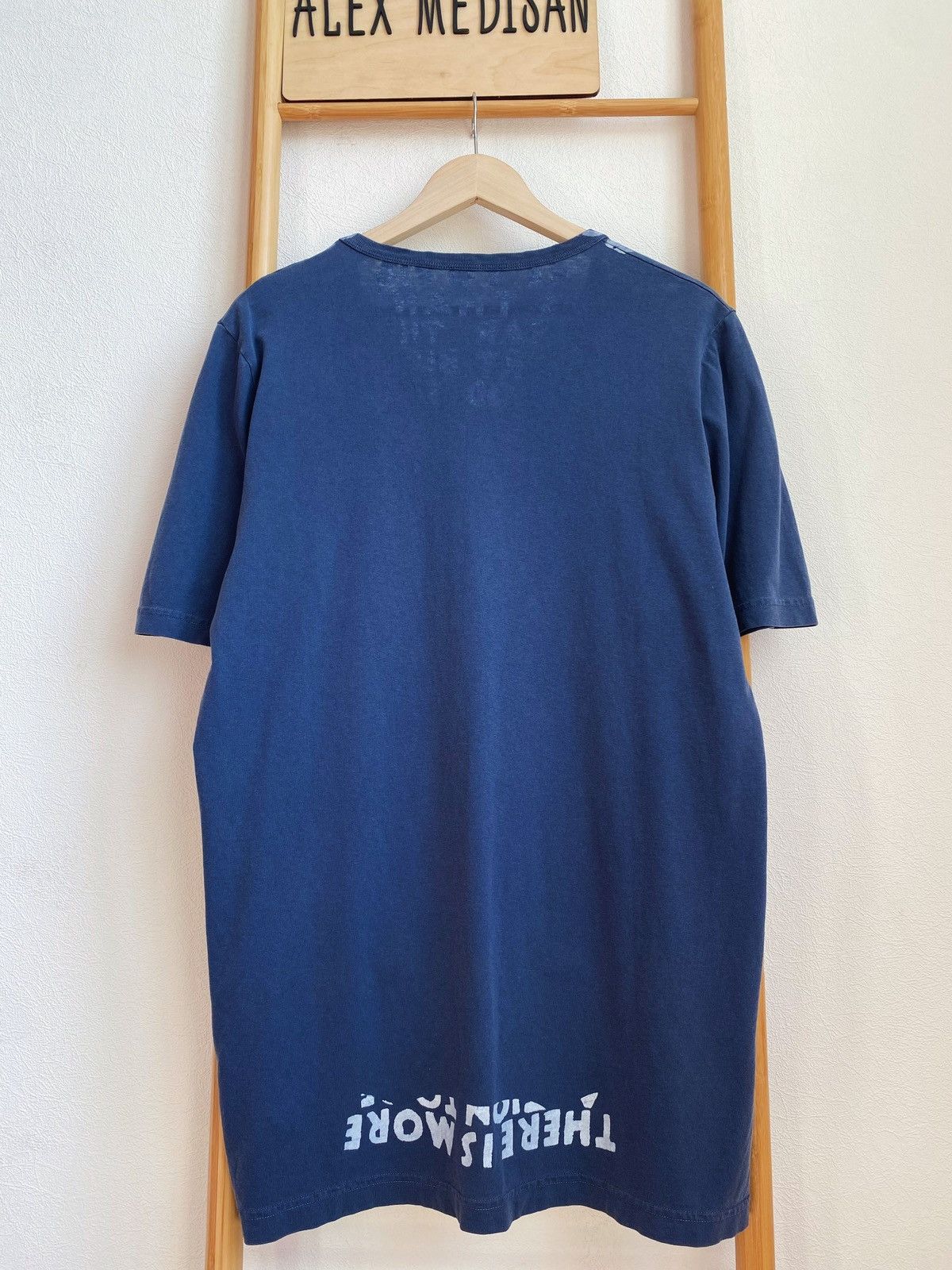 Maison Margiela MAISON MARTIN MARGIELA AIDS garment dyed v- neck t-shirt Size US L / EU 52-54 / 3 - 12 Thumbnail
