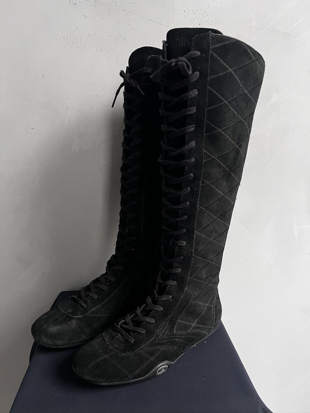Maison Margiela Rare boxing hype lace up dirk bikkembergs style boots shoes Size US 7.5 / EU 40-41 - 9 Thumbnail