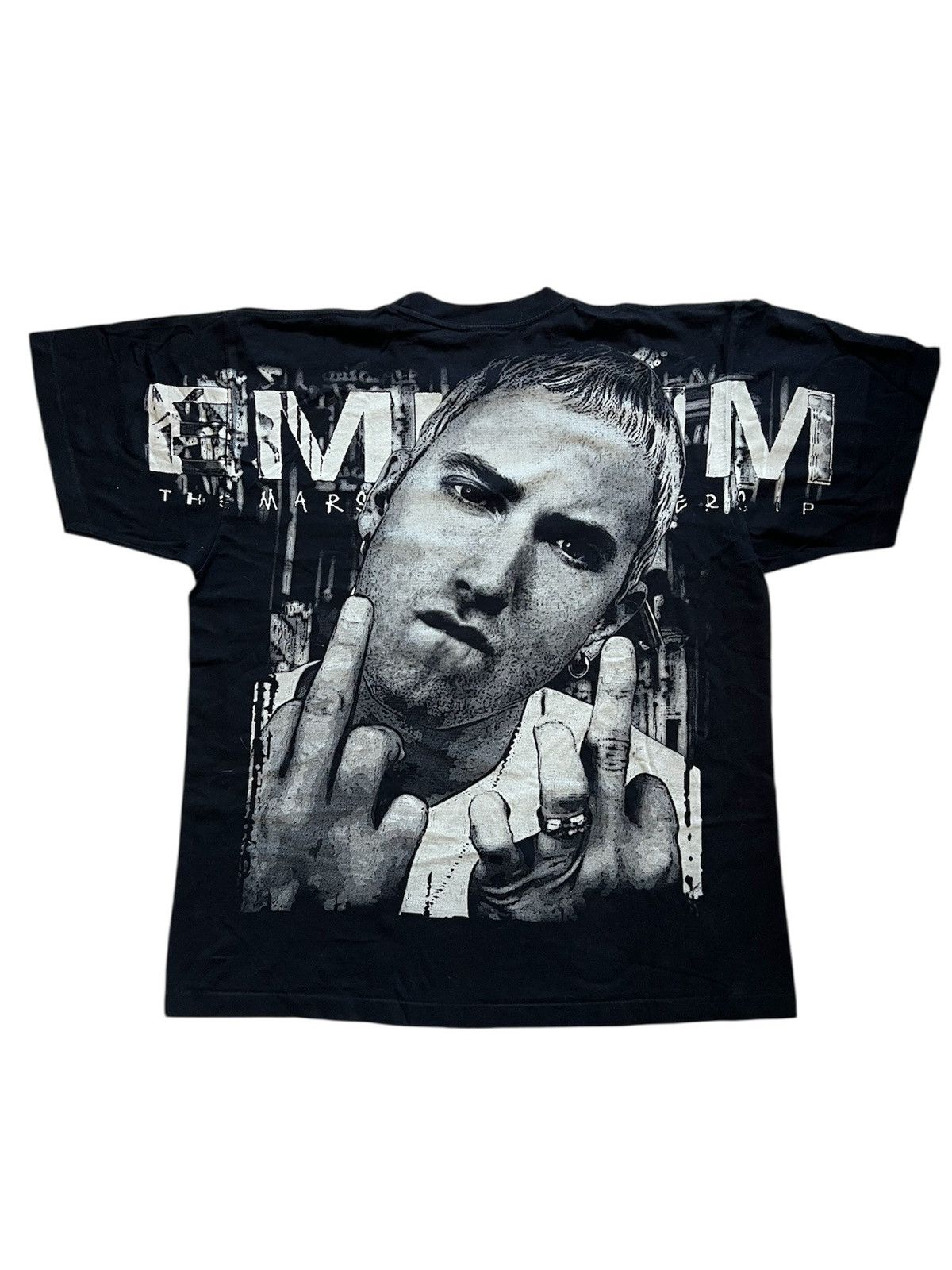 Vintage Vintage Eminem “Middle Fingers” Graphic Tee Size US L / EU 52-54 / 3 - 2 Thumbnail