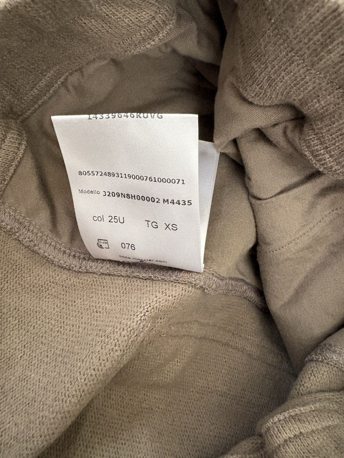 Moncler × Rick Owens Rick Owens x Moncler bela lounge pants Size US 27 - 13 Thumbnail