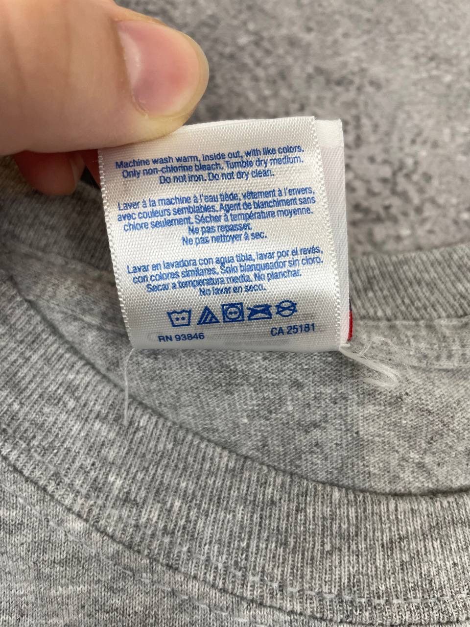 Reebok Reebok New England Patriots Men Sweatshirt Crewneck Grey Size US L / EU 52-54 / 3 - 5 Thumbnail