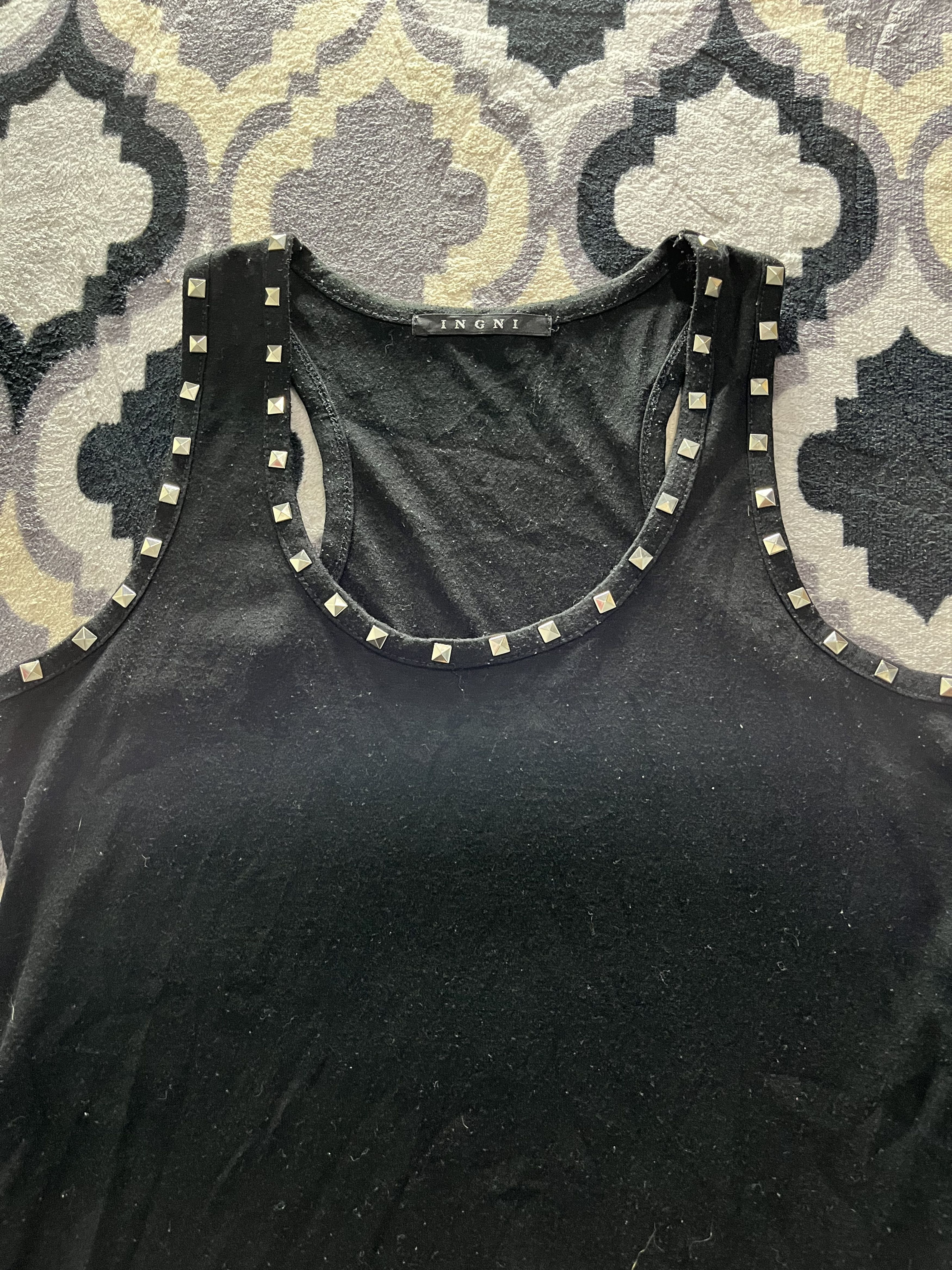 20471120 Ingni studed pyramid seditionaries tanktop Size US M / EU 48-50 / 2 - 3 Thumbnail
