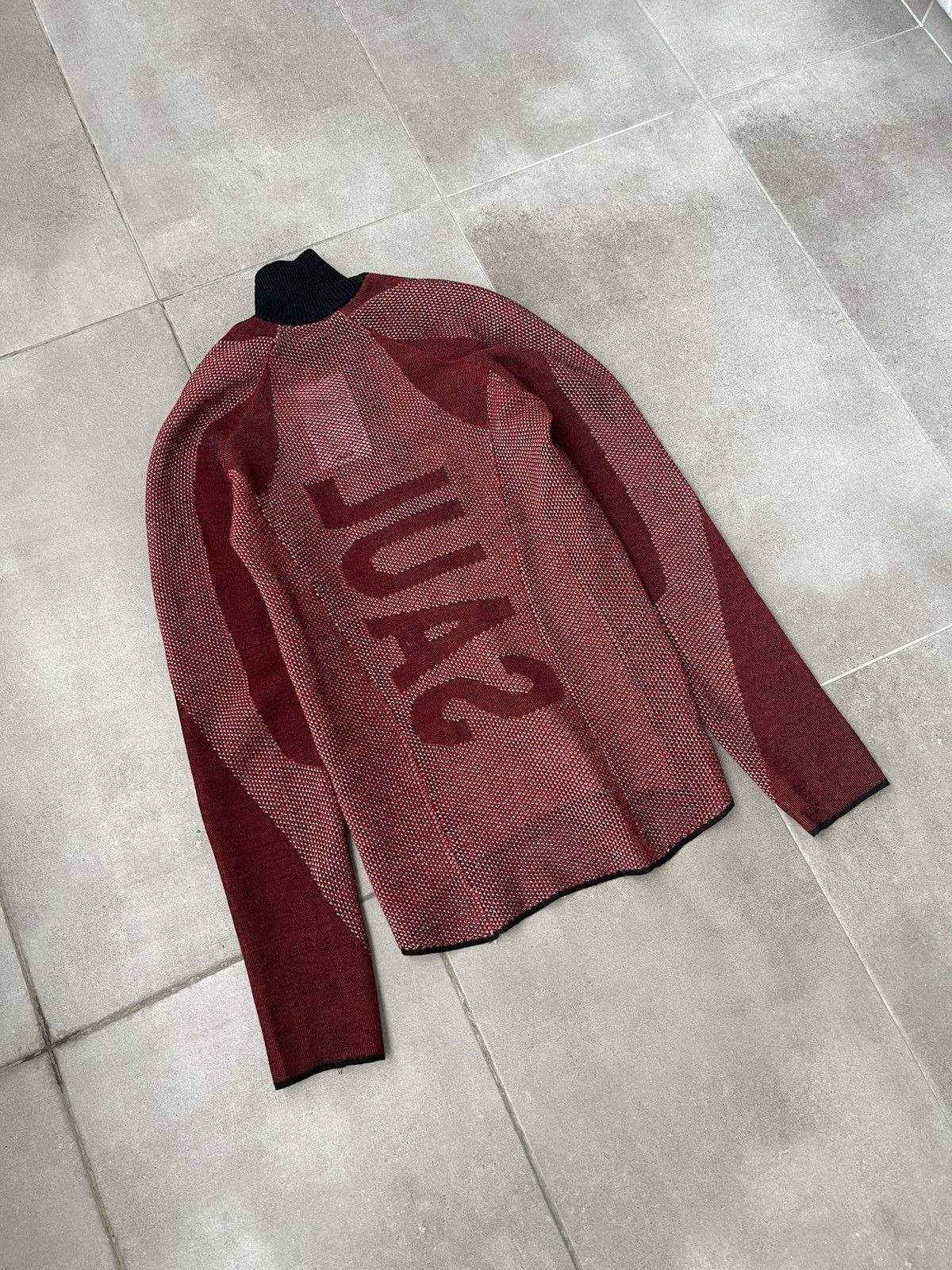 Saul Nash !DS! FW22 Saul Nash Red Open Knit Turtleneck Size US M / EU 48-50 / 2 - 15 Thumbnail