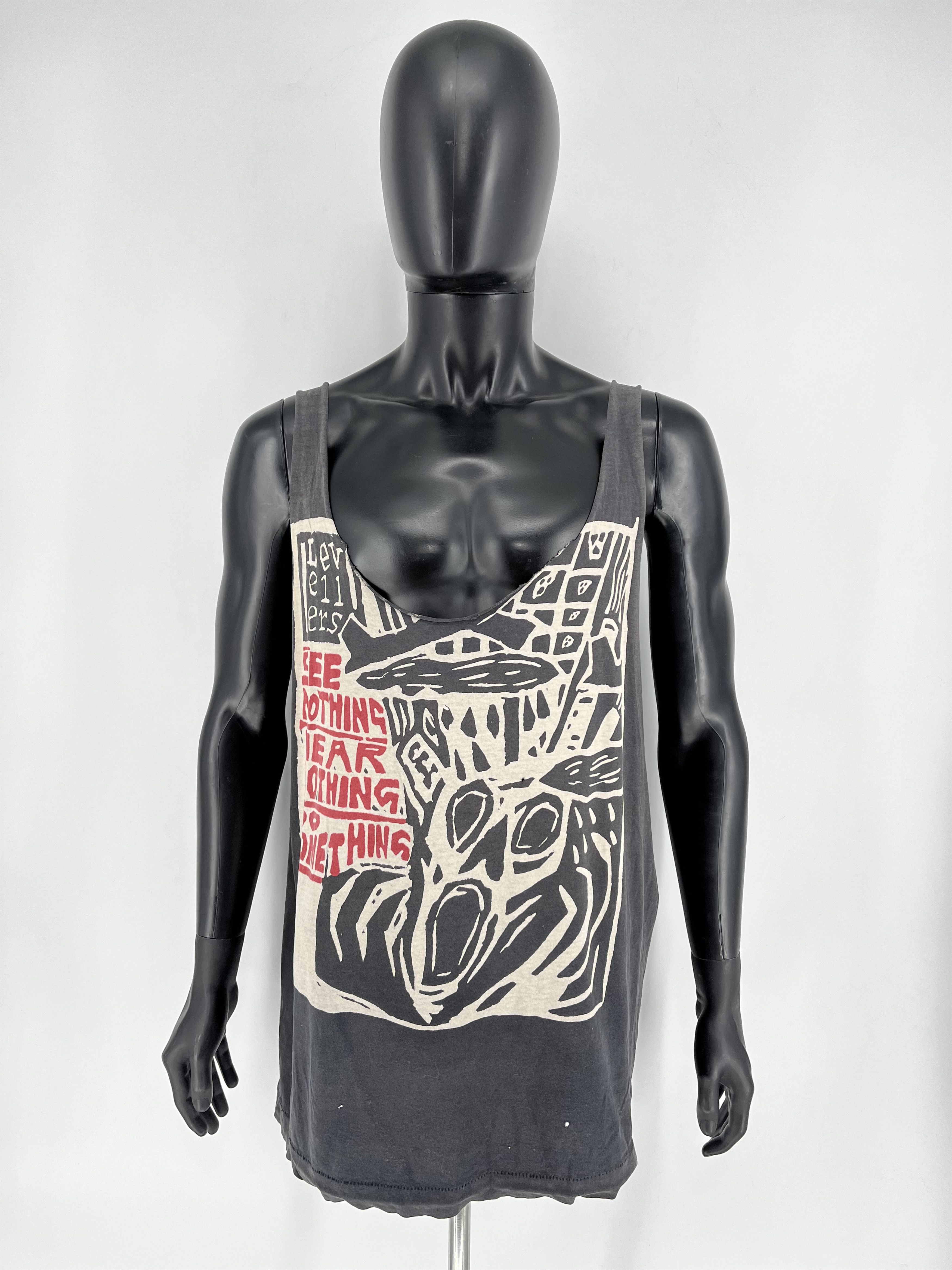 Band Tees Vtg band Levellers See Nothing Hear Nothing Do Something Size US L / EU 52-54 / 3 - 2 Thumbnail
