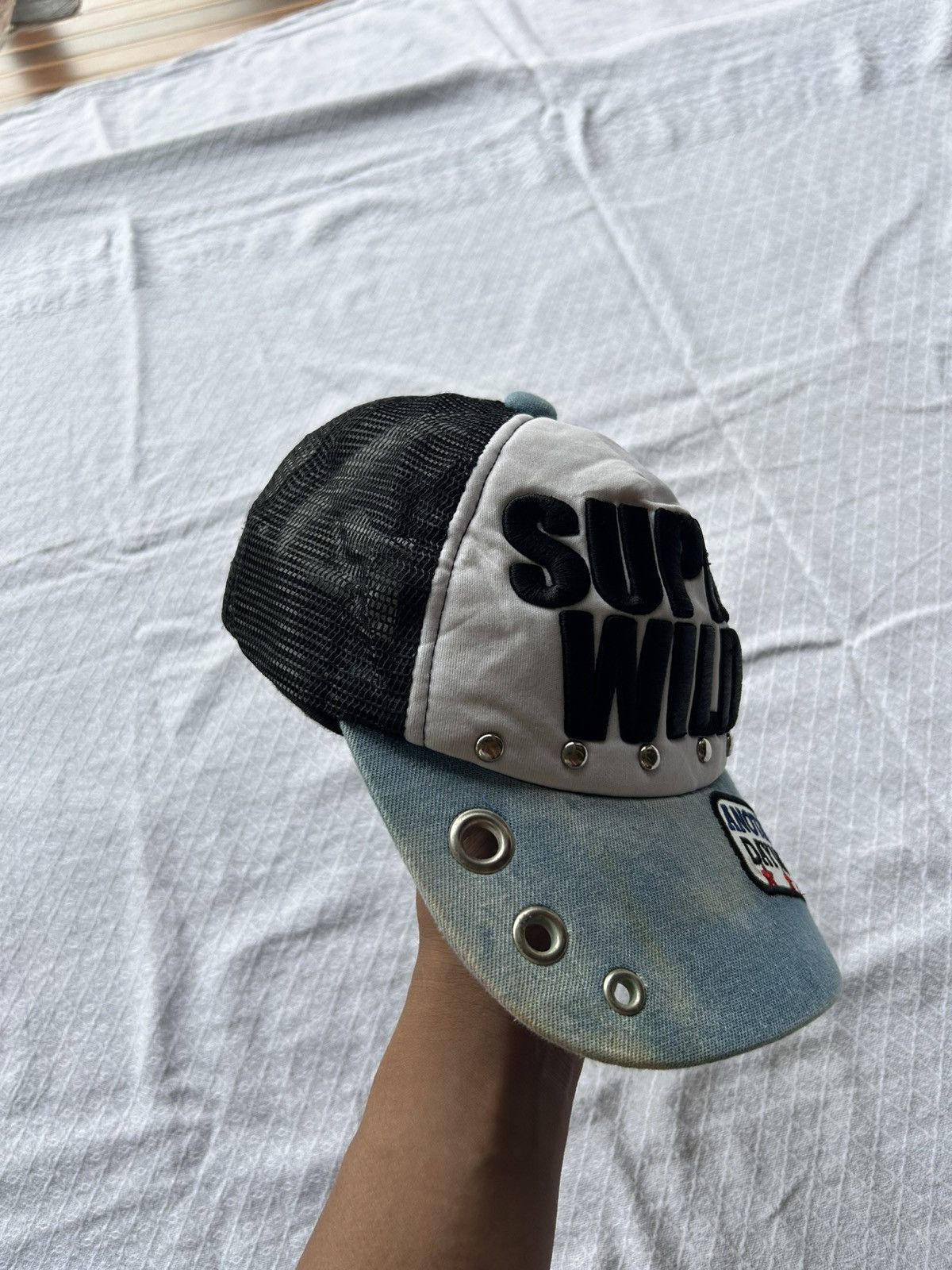 Japanese Brand Super wild cap trucker gothic hats Size ONE SIZE - 2 Thumbnail