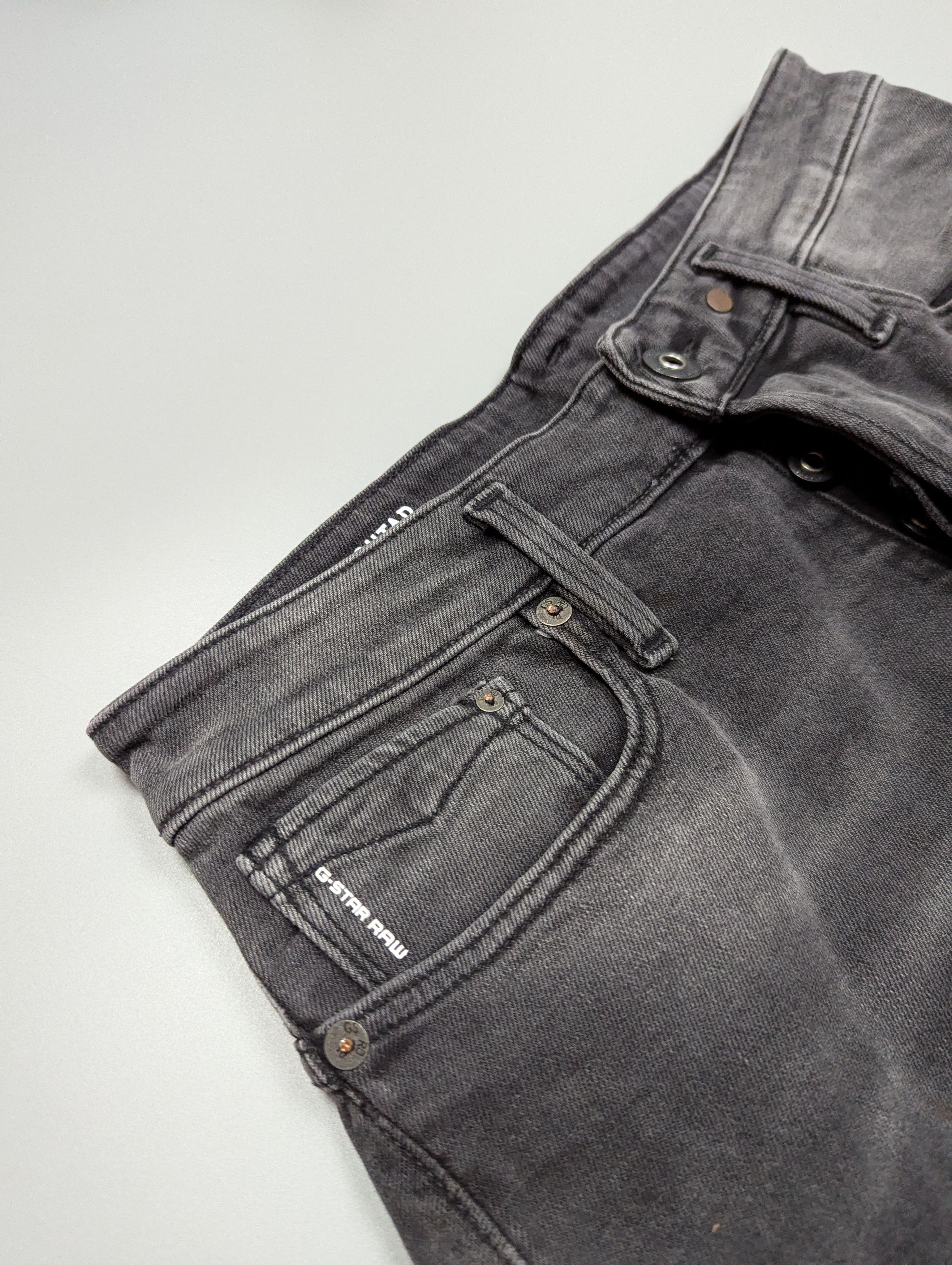 G-Star G-STAR Scutar 3D Slim Tapered Men's Stretch Jeans Size US 28 / EU 44 - 6 Thumbnail