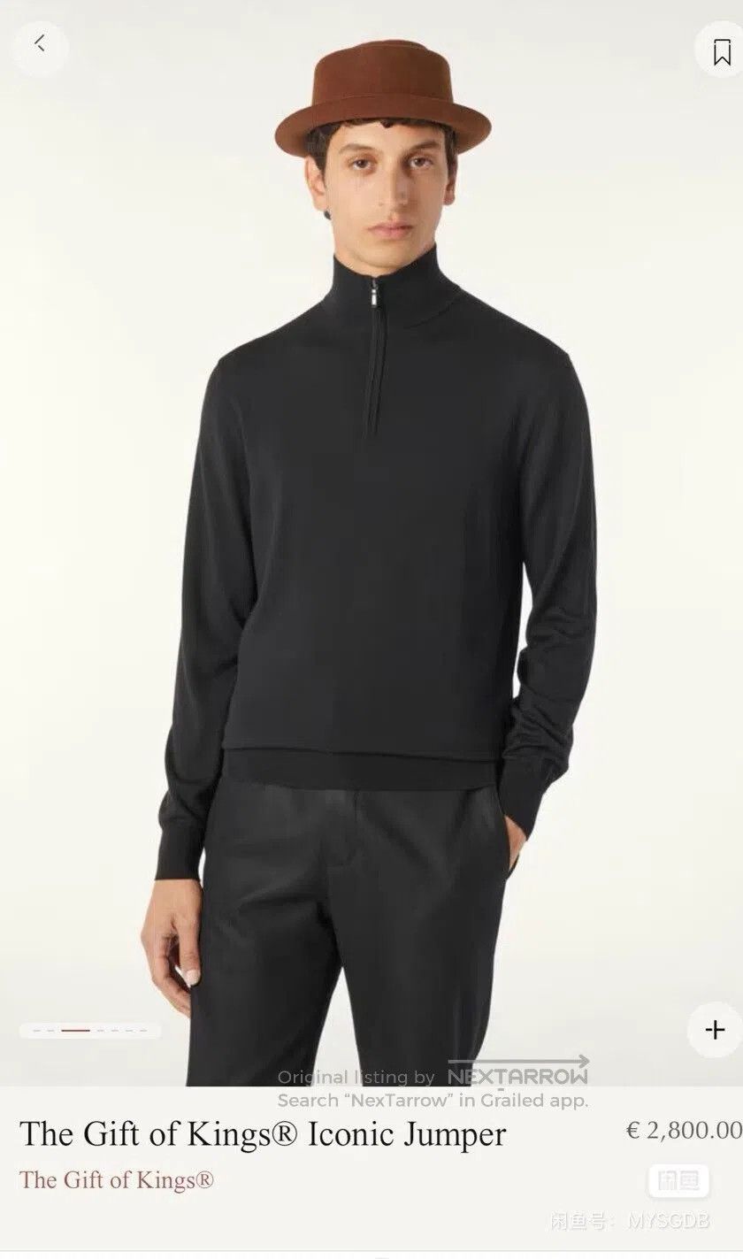 Loro Piana Loro Piana Iconic Merino Jumper. Size US M / EU 48-50 / 2 - 8 Thumbnail