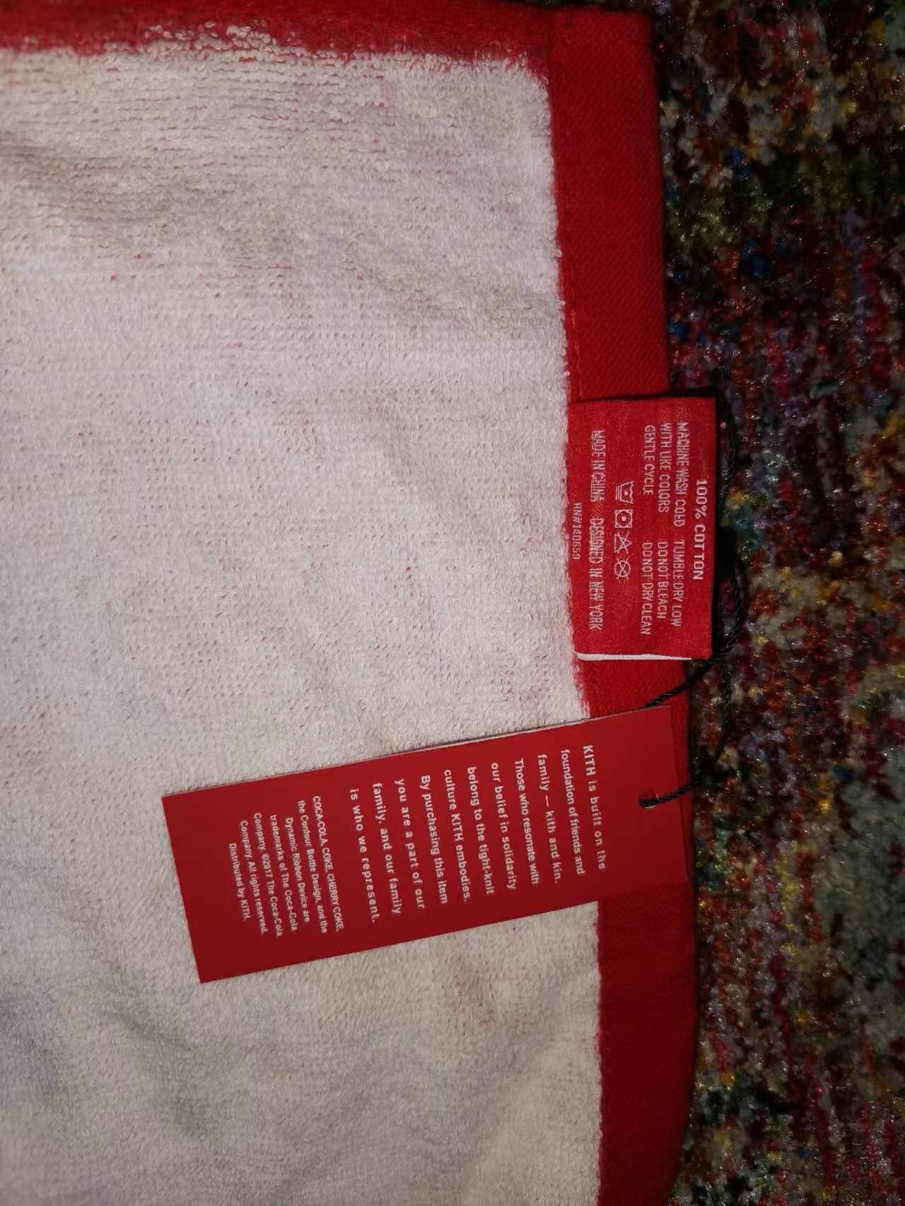 Coca Cola × Kith Kith x Coca Cola SS17 Enjoy Beach Towel Red Size ONE SIZE - 3 Thumbnail