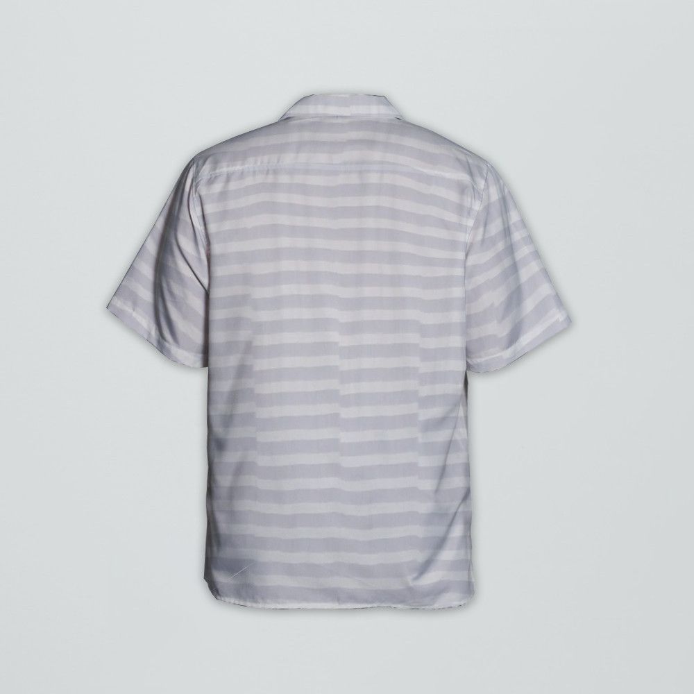 Designer Striped Short-Sleeve Shirt Size US L / EU 52-54 / 3 - 2 Thumbnail
