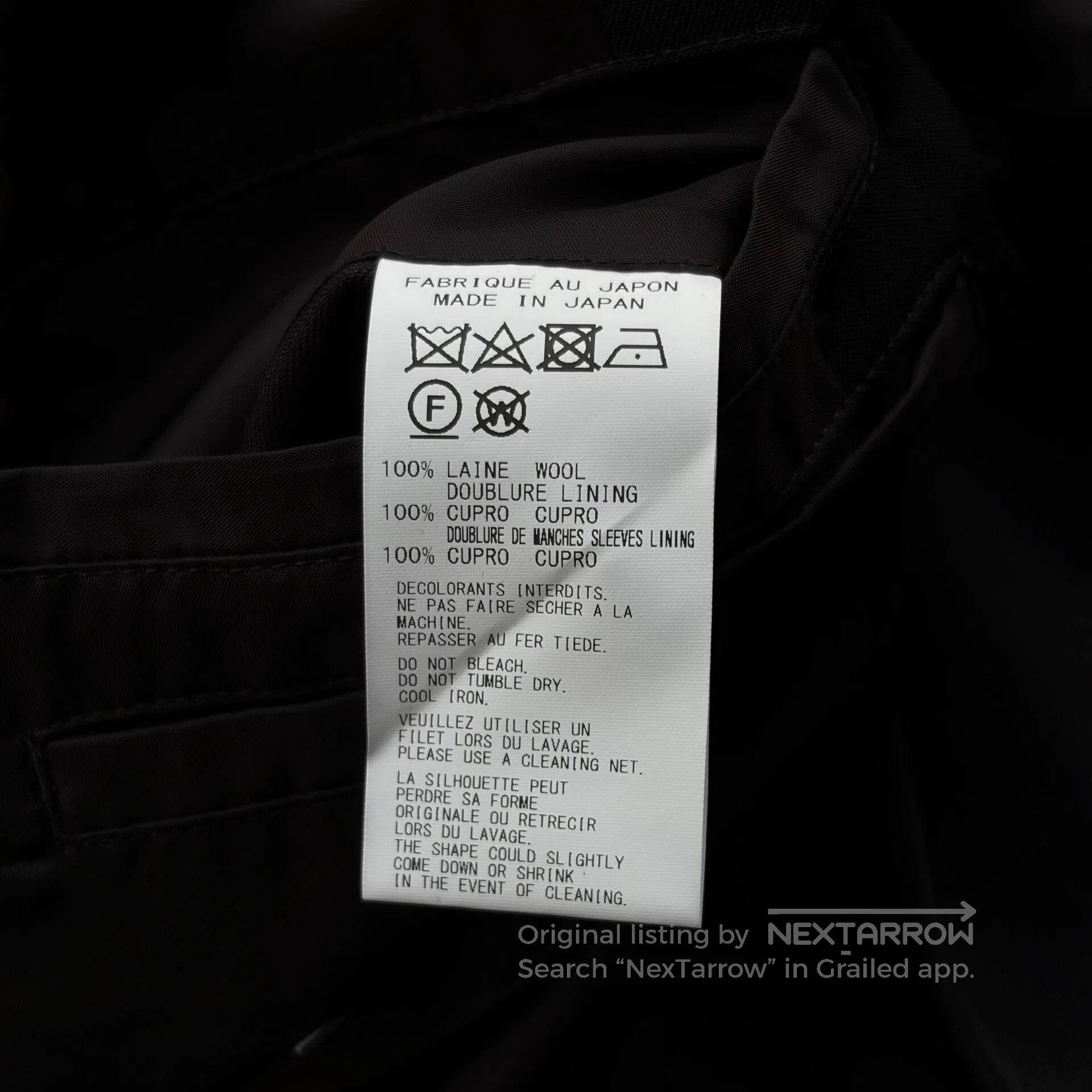 Yohji Yamamoto yohji yamamoto oversized double. Size US M / EU 48-50 / 2 - 8 Thumbnail